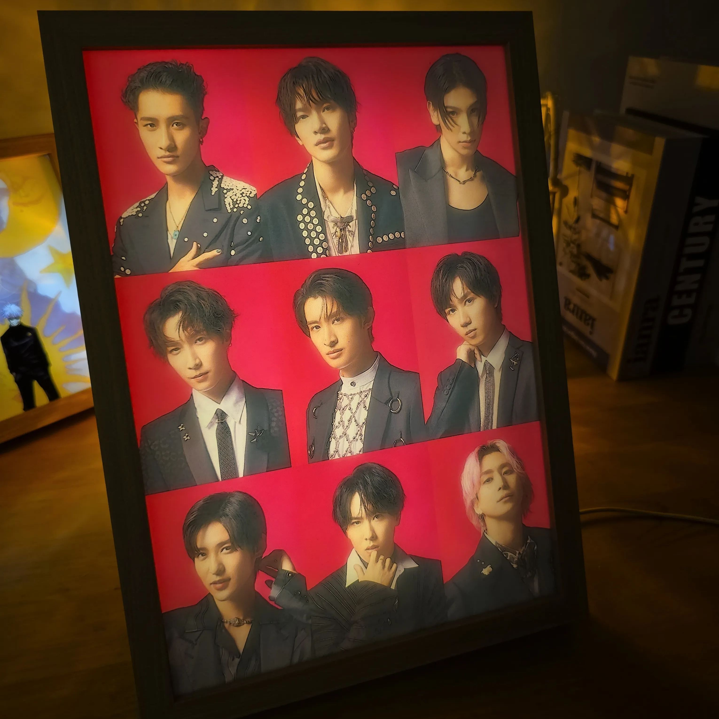 夕暮れの光と影の鏡【snowman】9種類