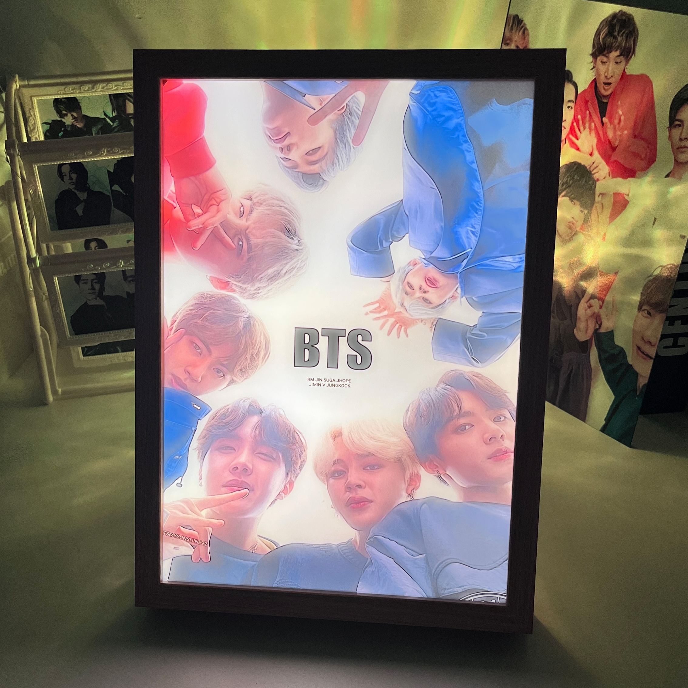 夕暮れの光と影の絵【BTS】10種類