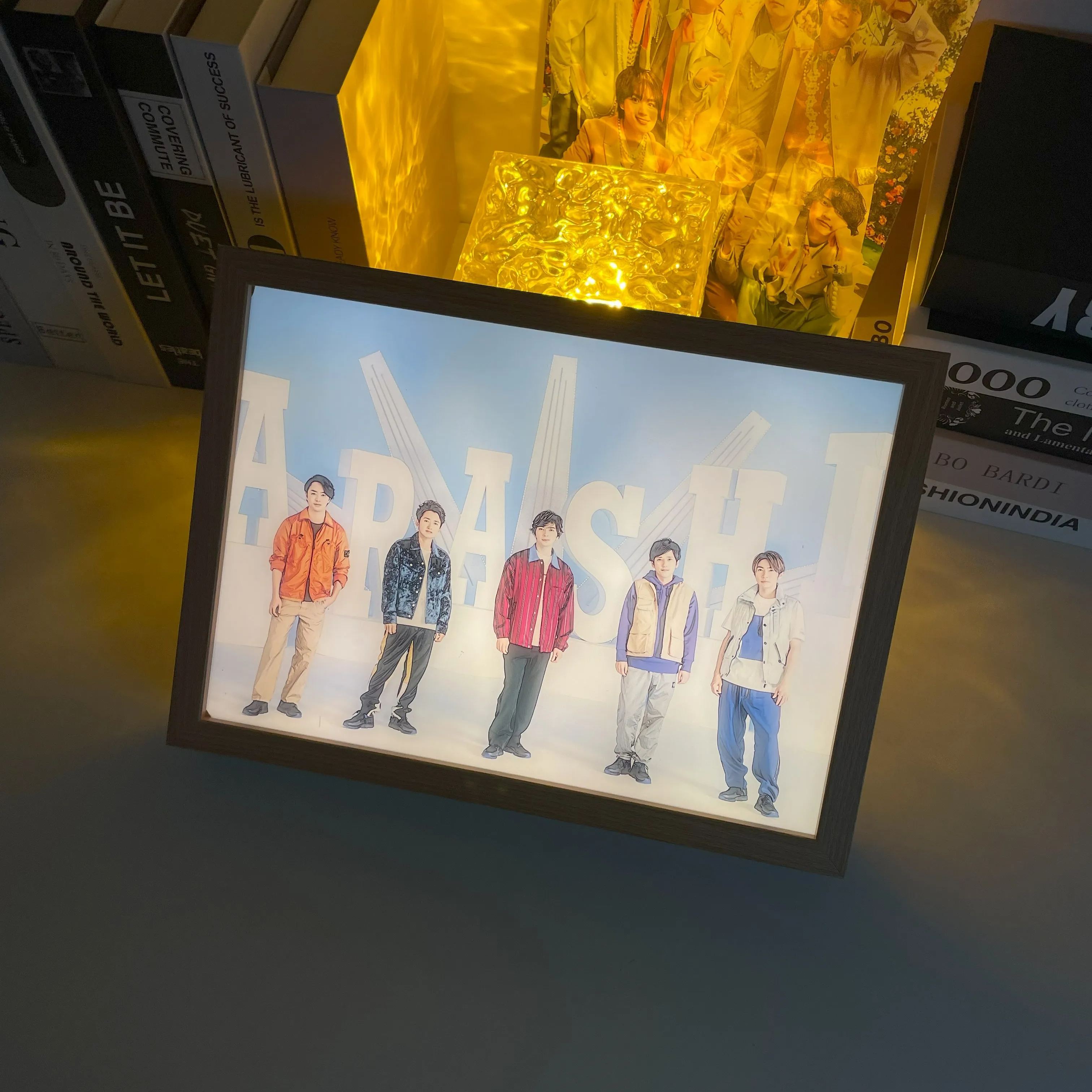 夕暮れの光と影の絵【嵐 ARASHI】