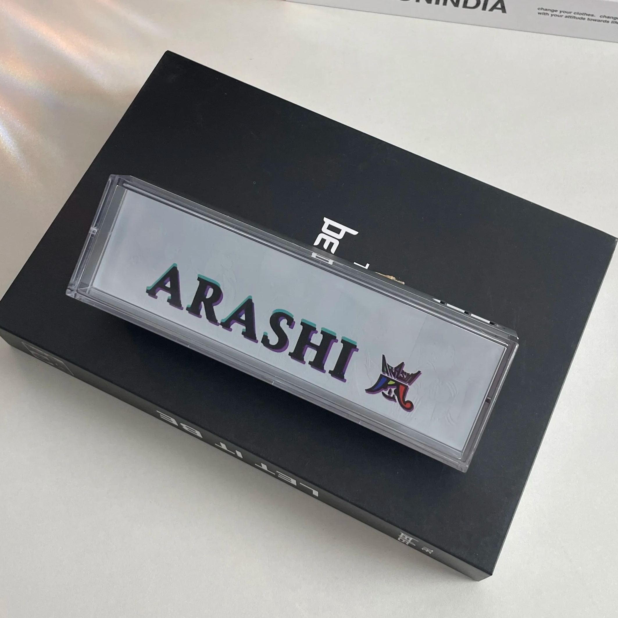 夕暮れの光と影のナイトライト【嵐 ARASHI】2種類