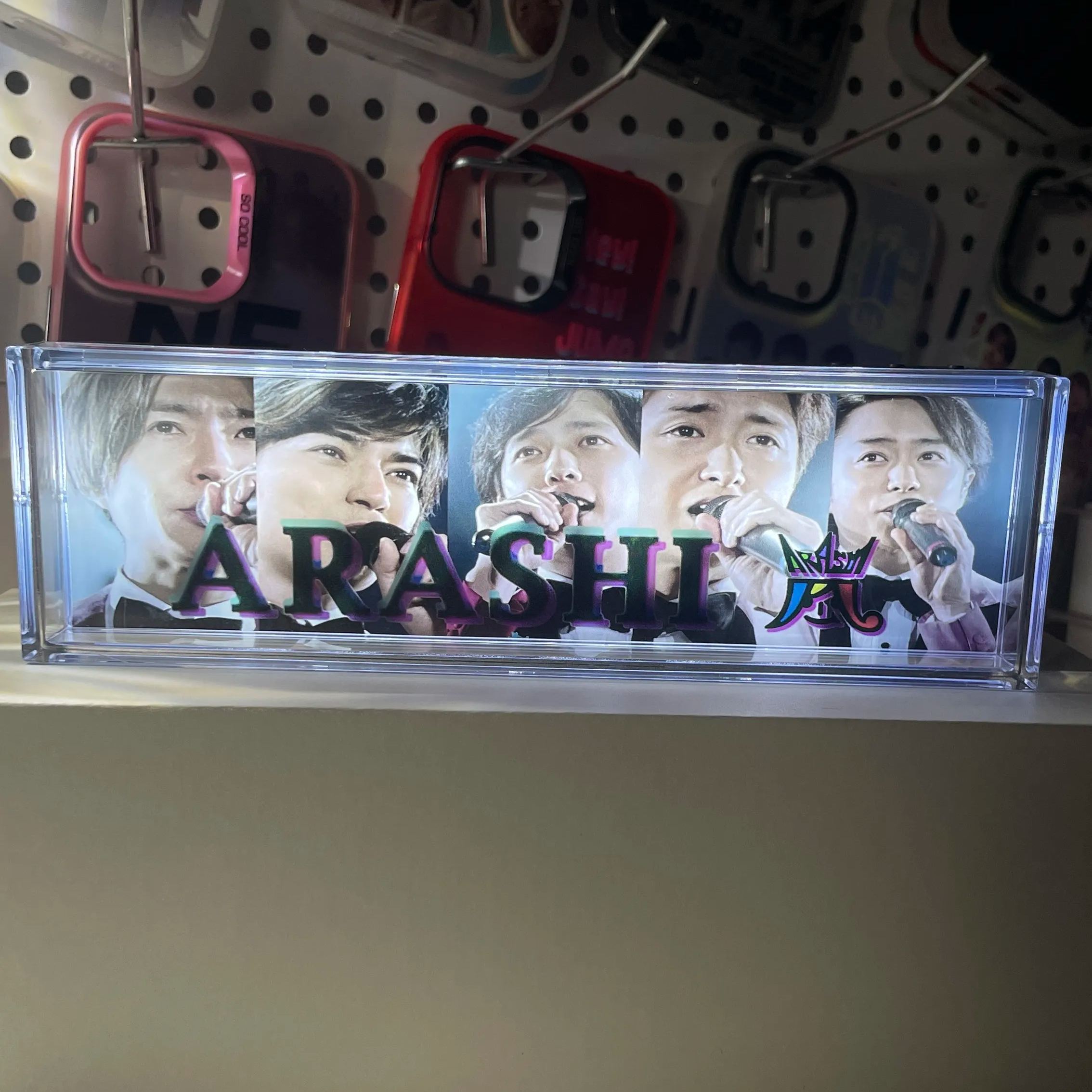 夕暮れの光と影のナイトライト【嵐 ARASHI】2種類