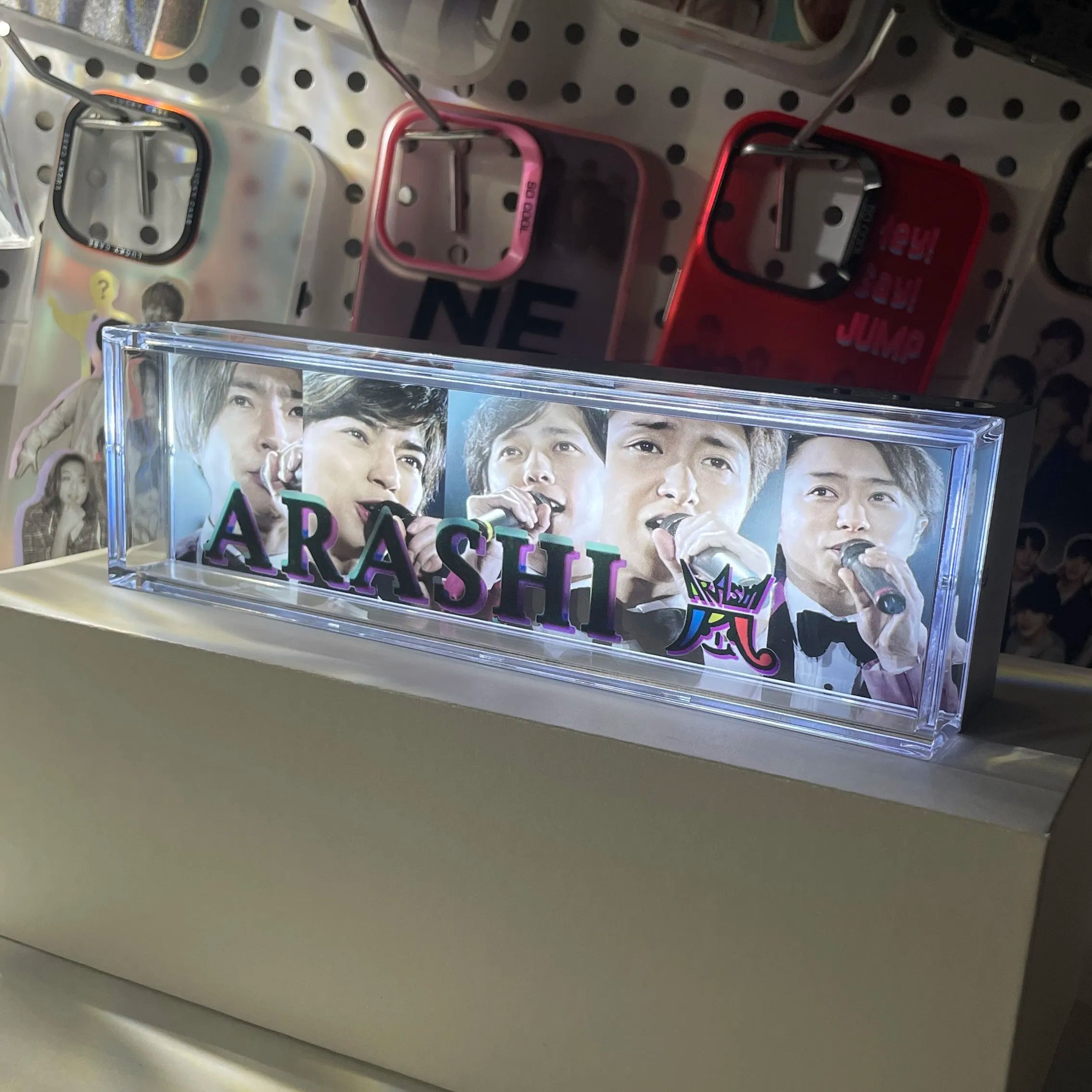 夕暮れの光と影のナイトライト【嵐 ARASHI】2種類