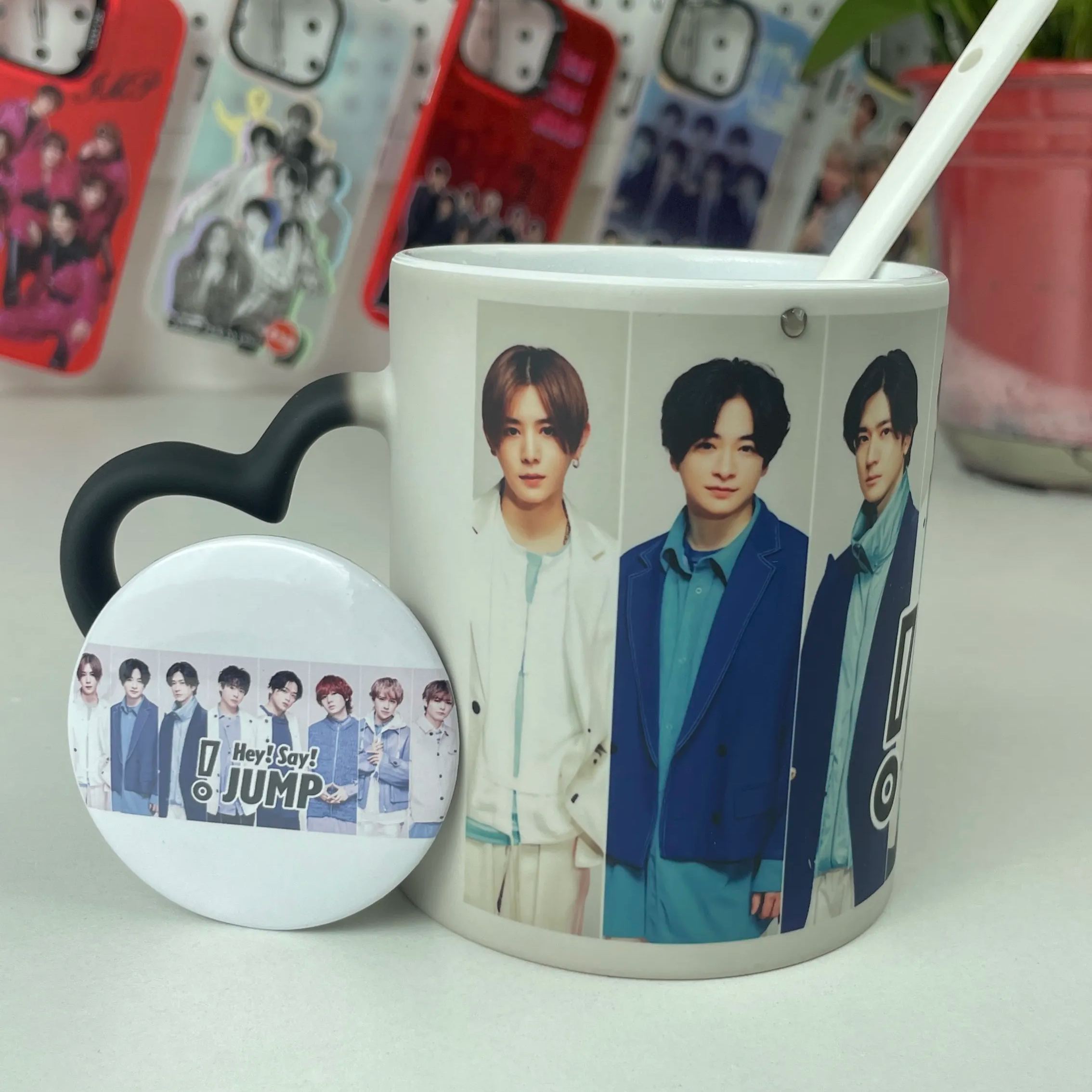 色が変わるマグカップ 【Hey!Say!JUMP】