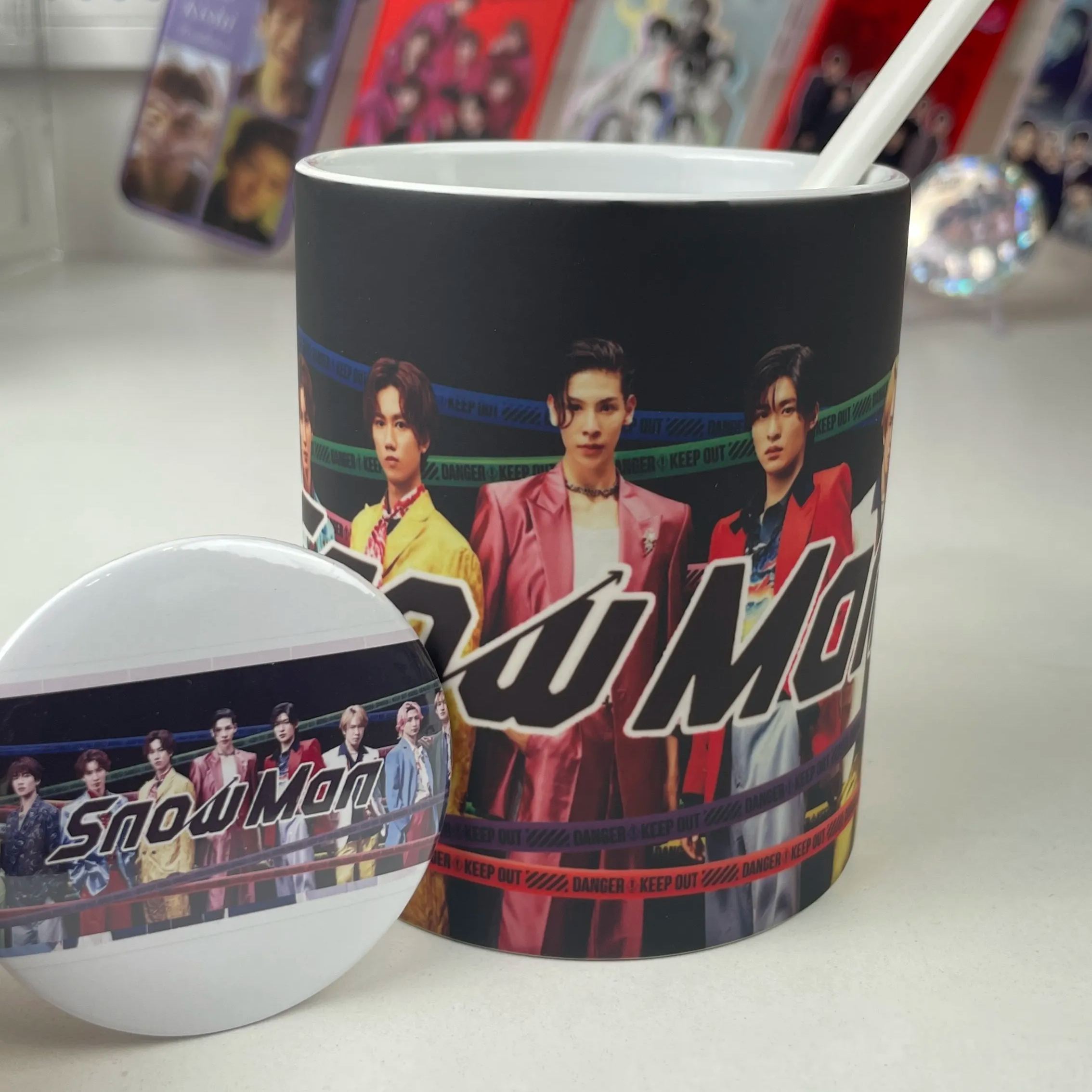 色が変わるマグカップ 【SnowMan】