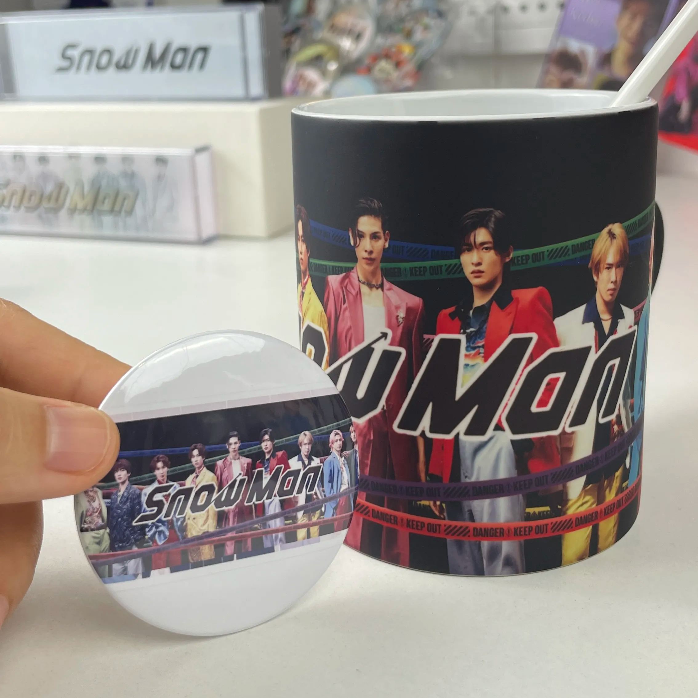 色が変わるマグカップ 【SnowMan】