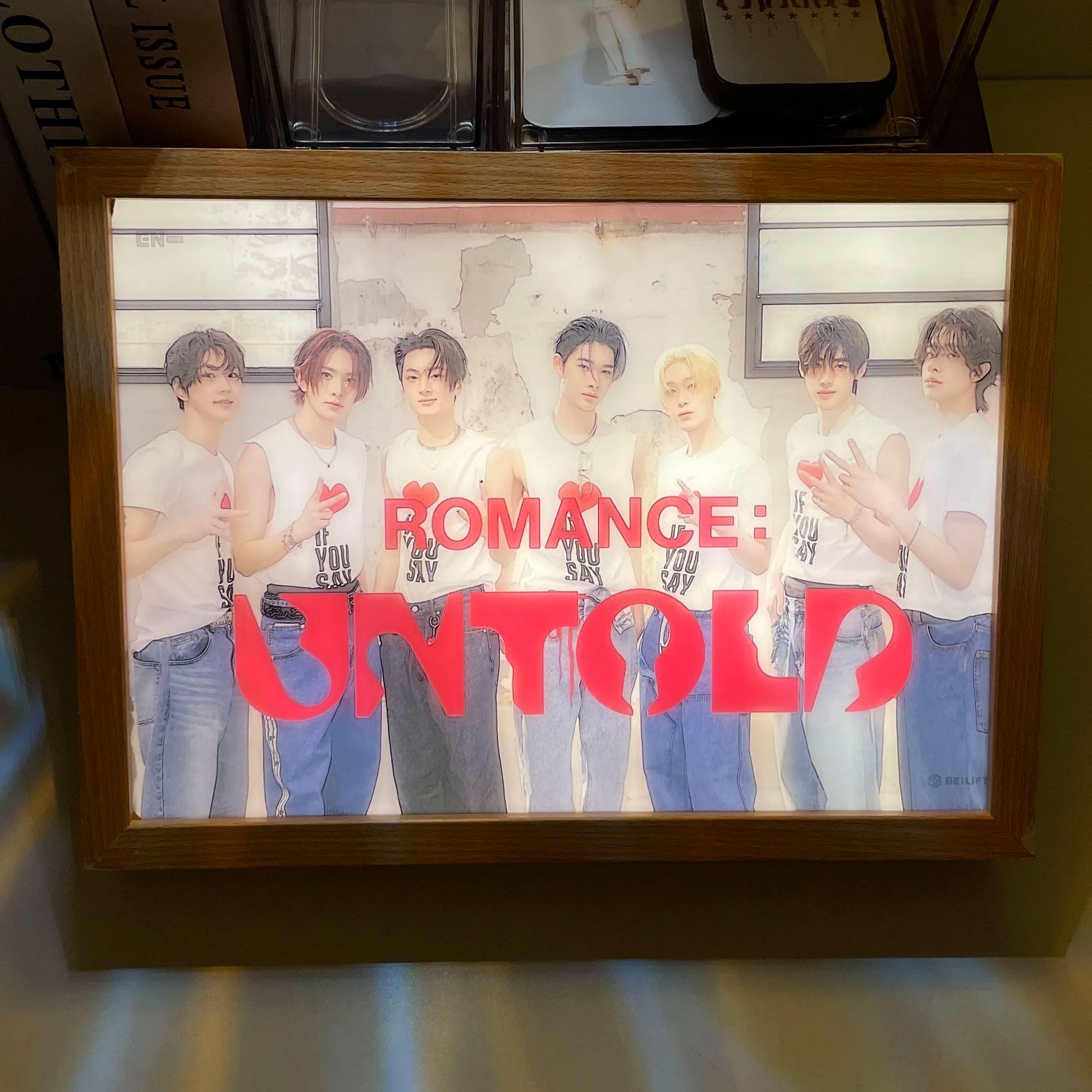 夕暮れの光と影の絵【ENHYPEN/ROMANCE UNTOLD】