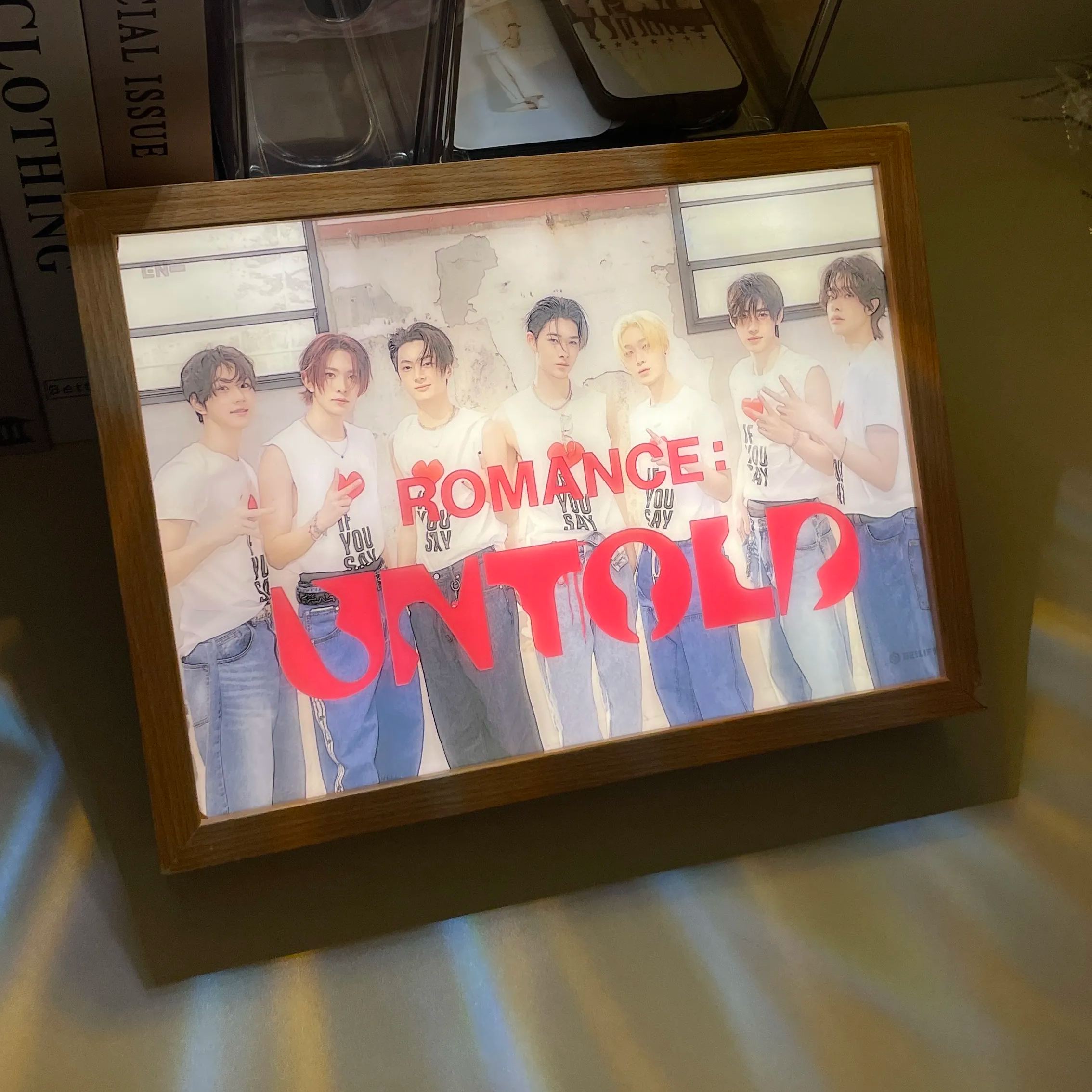 夕暮れの光と影の絵【ENHYPEN/ROMANCE UNTOLD】