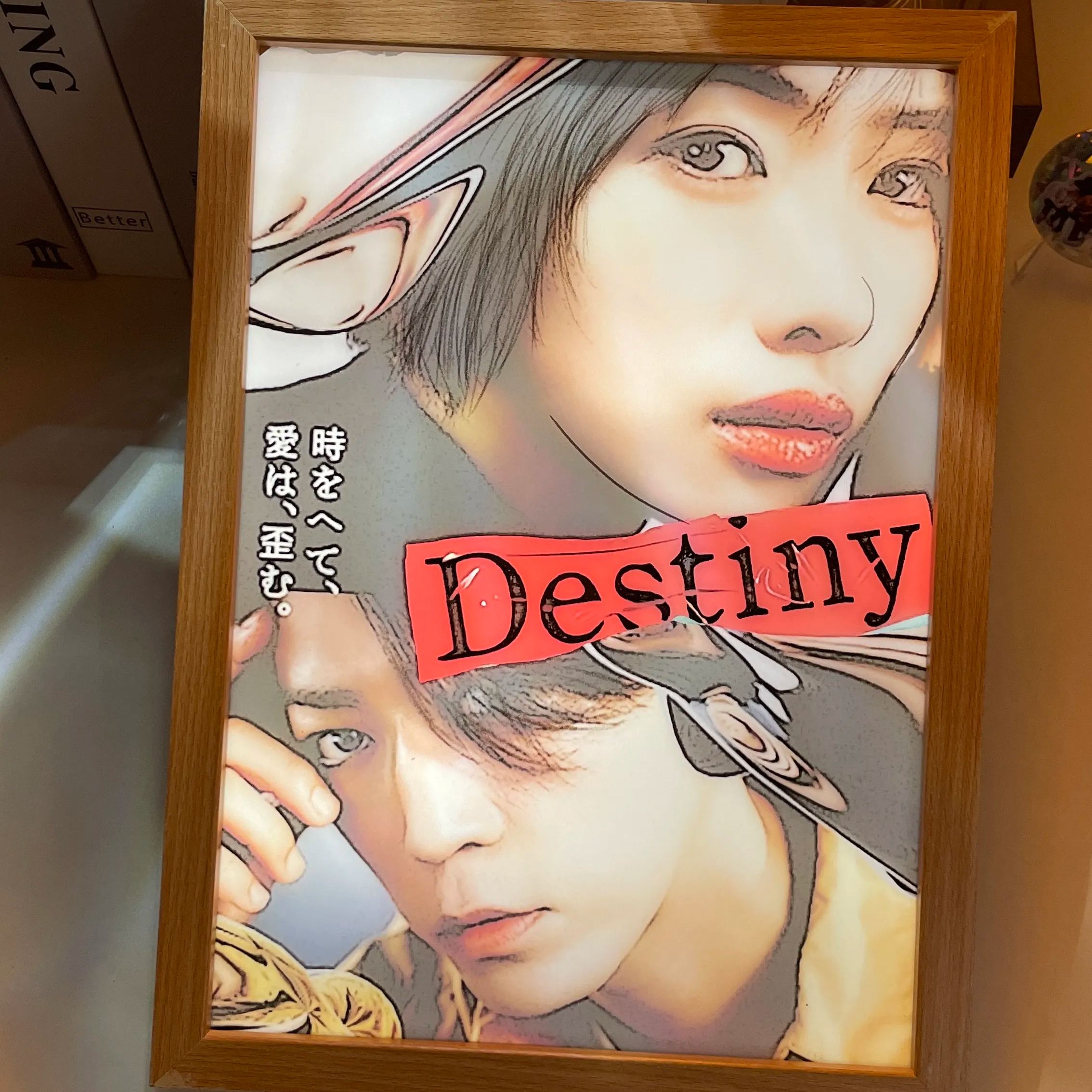 夕暮れの光と影の絵【Destiny/デスティニー】2種類