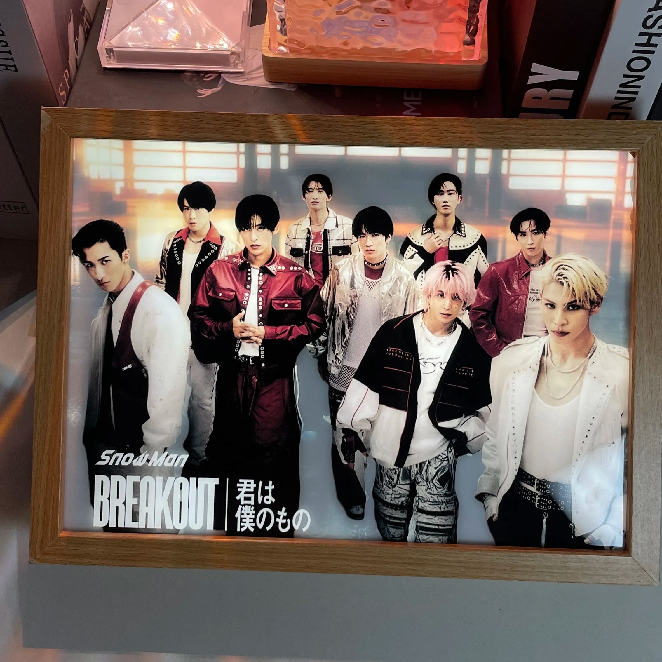 夕暮れの光と影の絵【SnowMan/BREAKOUT】4種類