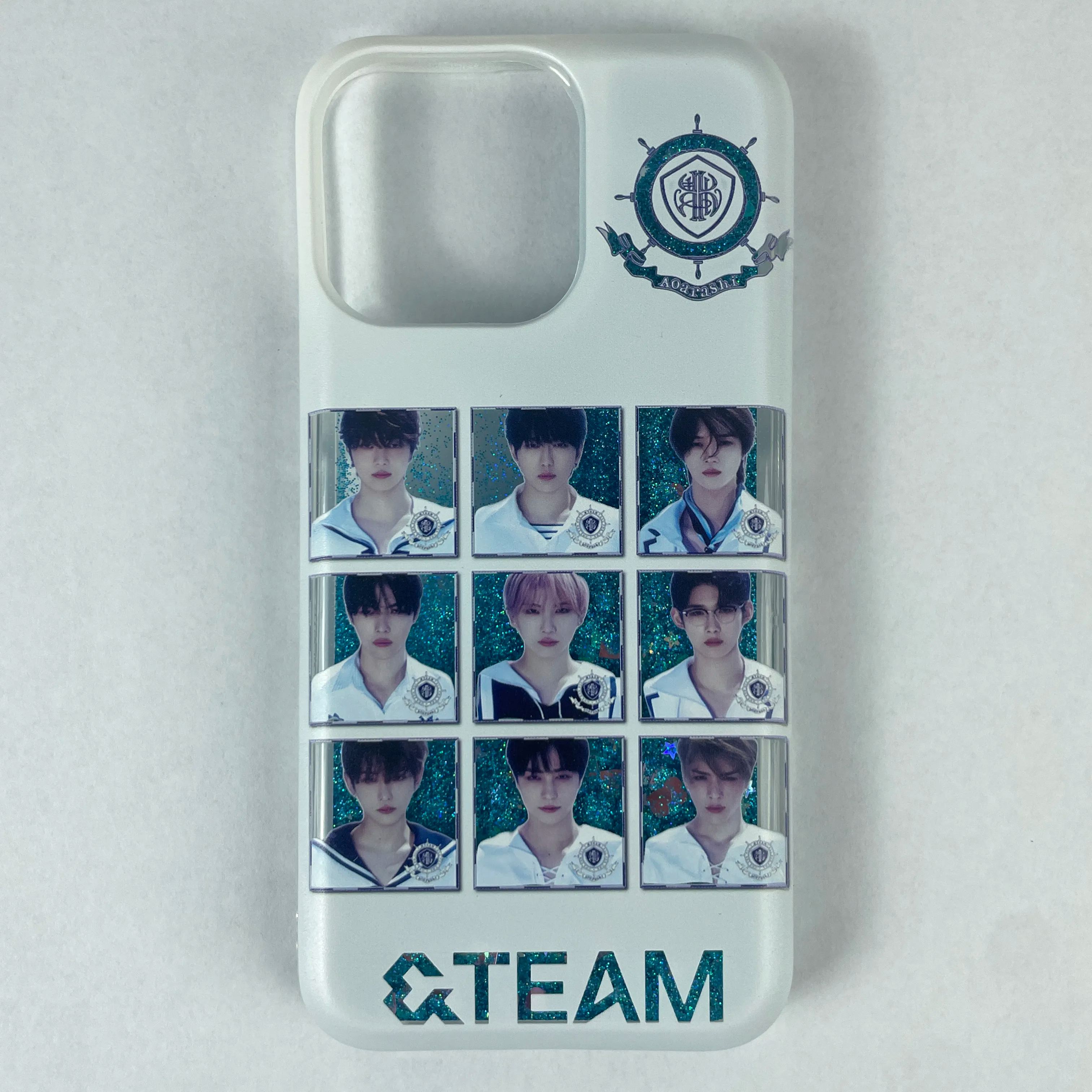 キラキラ流砂スマホケース【&TEAM】