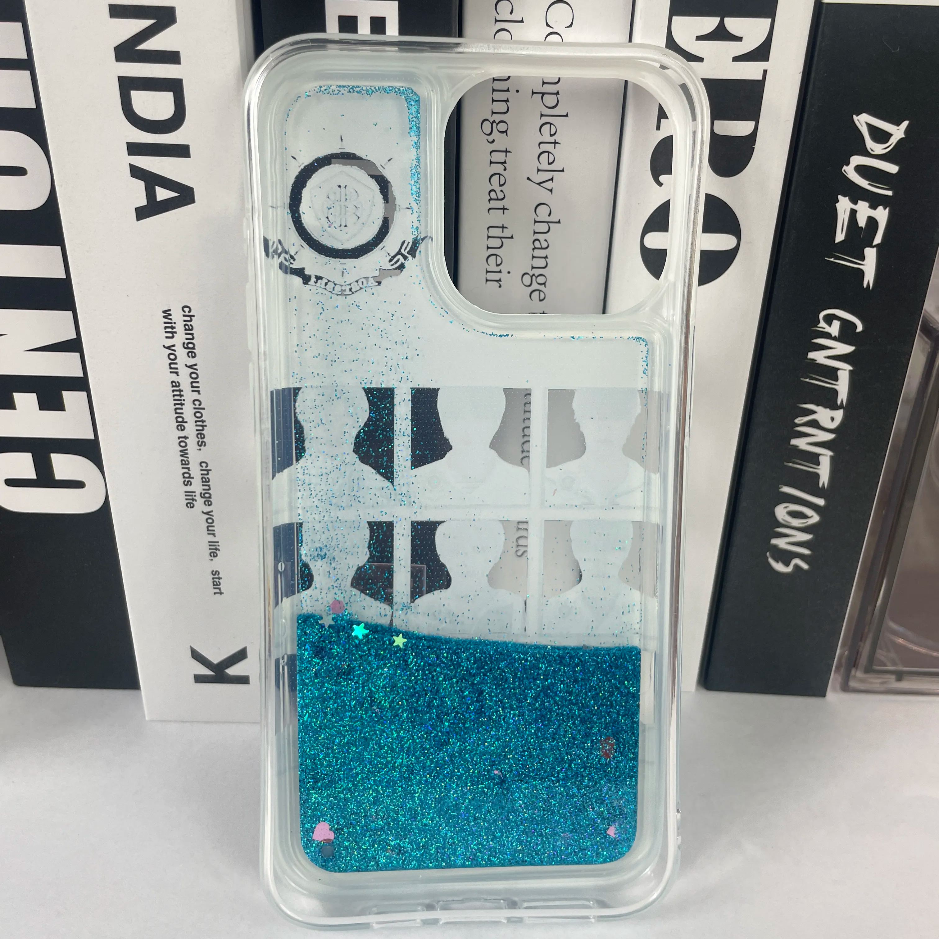 キラキラ流砂スマホケース【&TEAM】