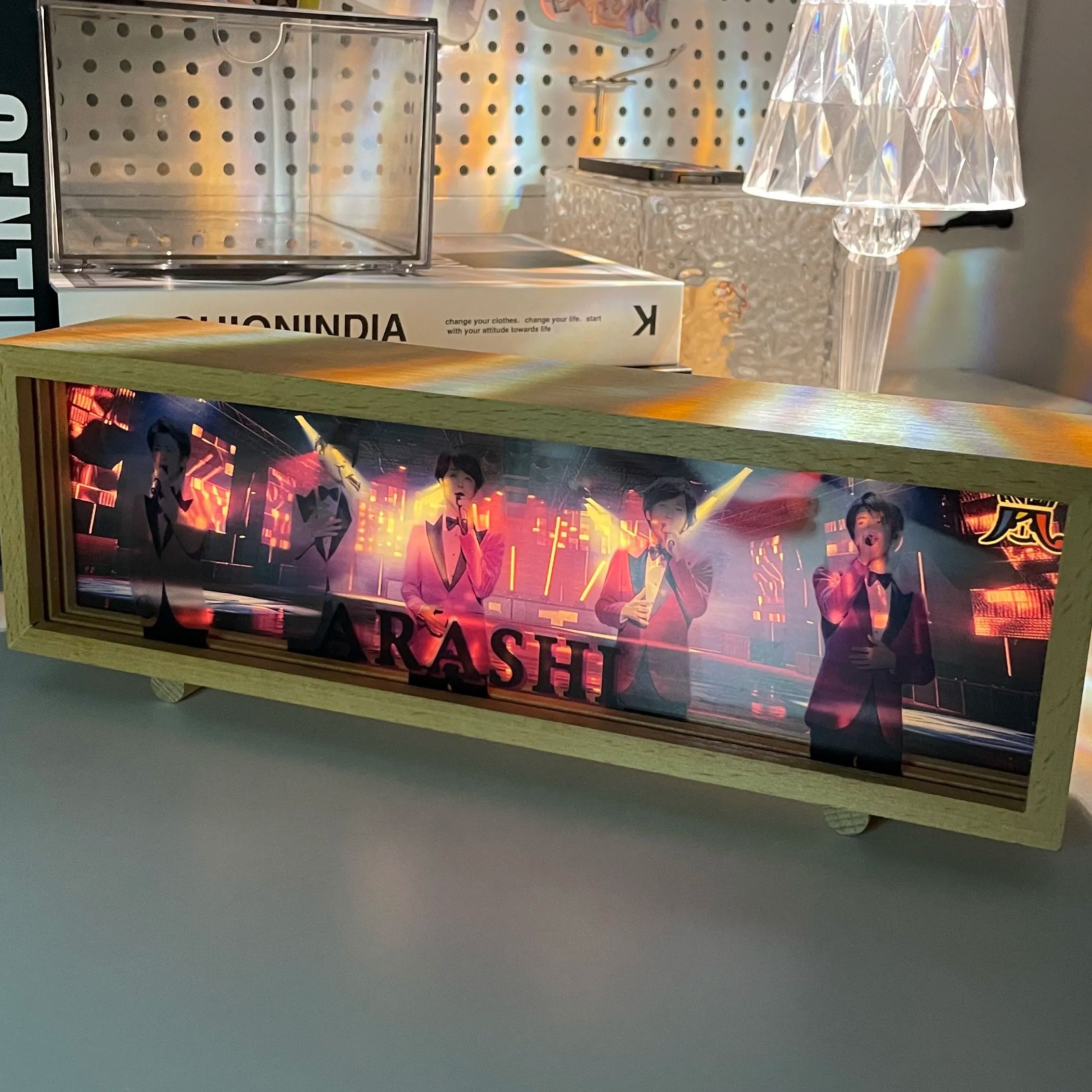 夕暮れの光と影のナイトライト【嵐 ARASHI】2種類