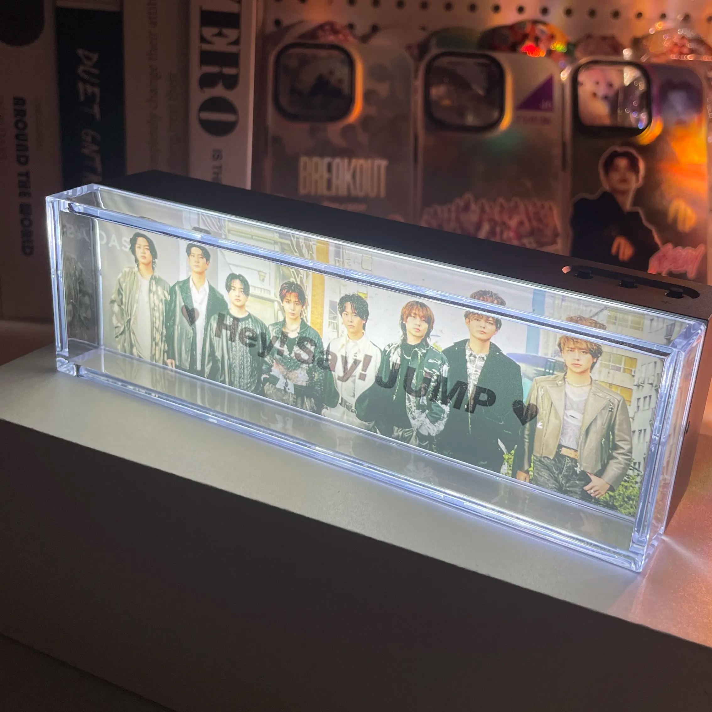 夕暮れの光と影のナイトライト【HeySɑyJUMP/UMP】