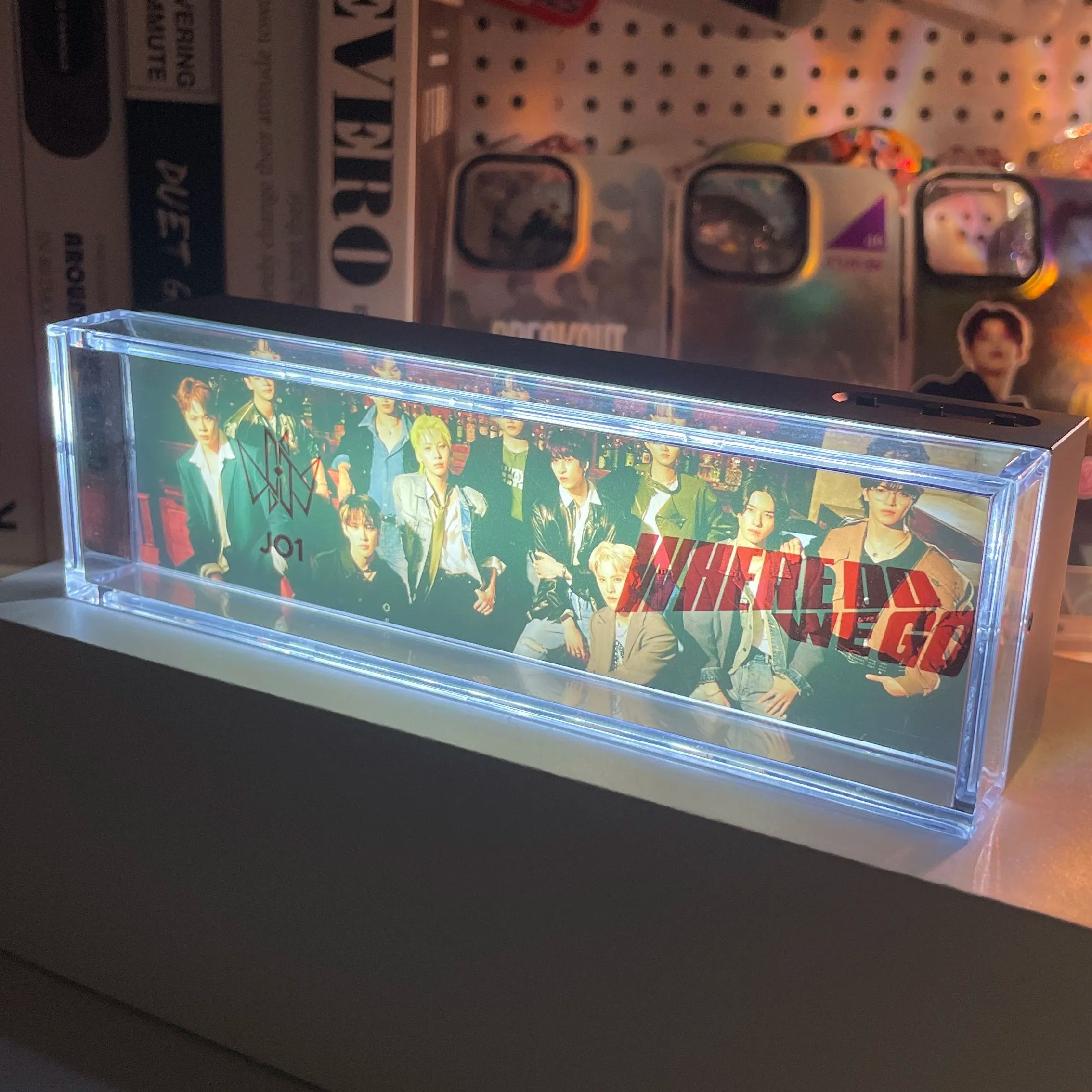 夕暮れの光と影のナイトライト【JO1/WHERE DO WE GO】