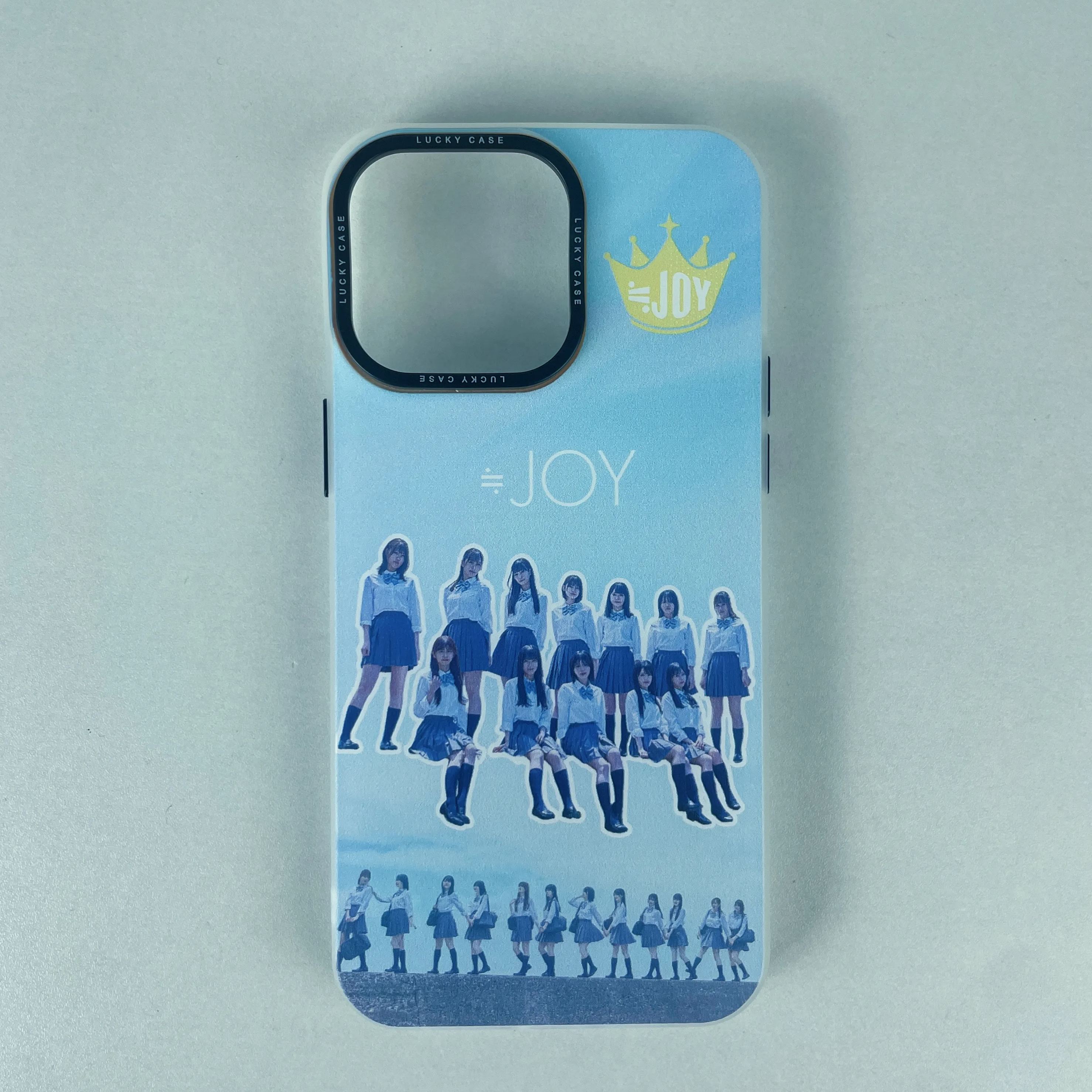 レーザーグラデーションスマートフォンケース【ニアリーイコールジョイ/初恋シンデレラ】