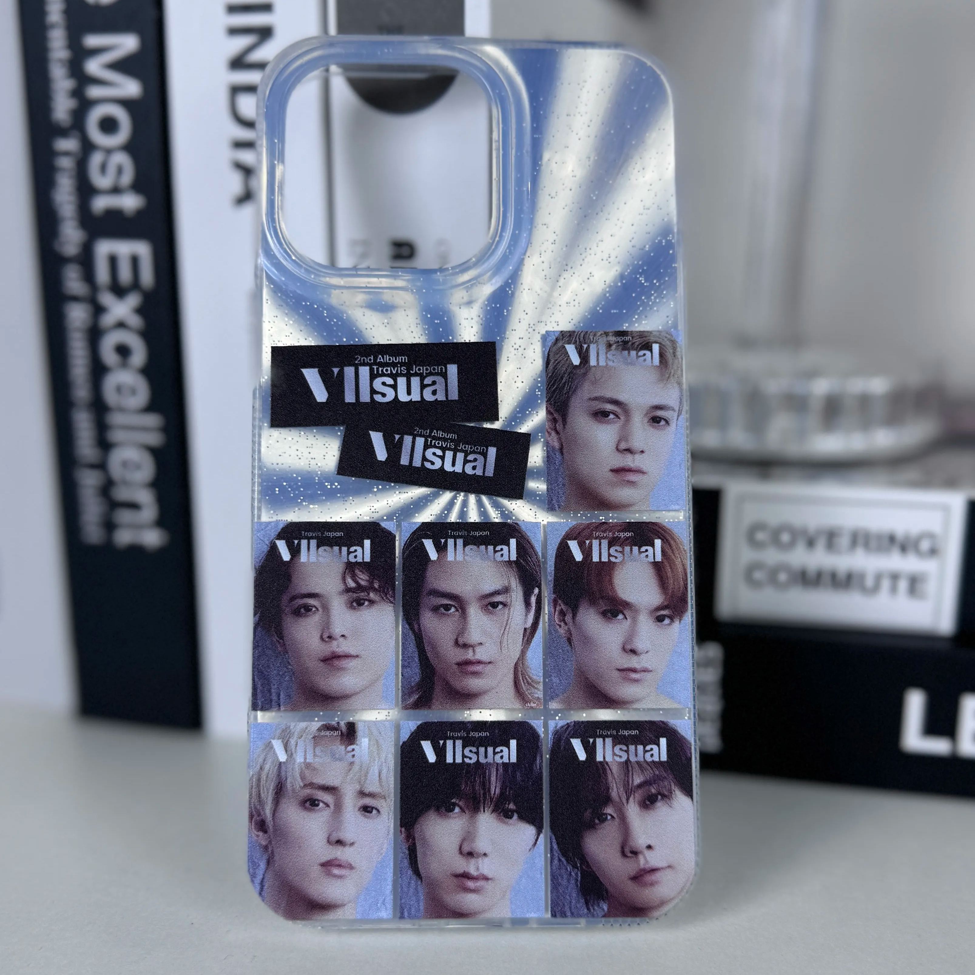 オーロラレーザーグラデーションスマートフォンケース【Travis Japan/VIIsual】