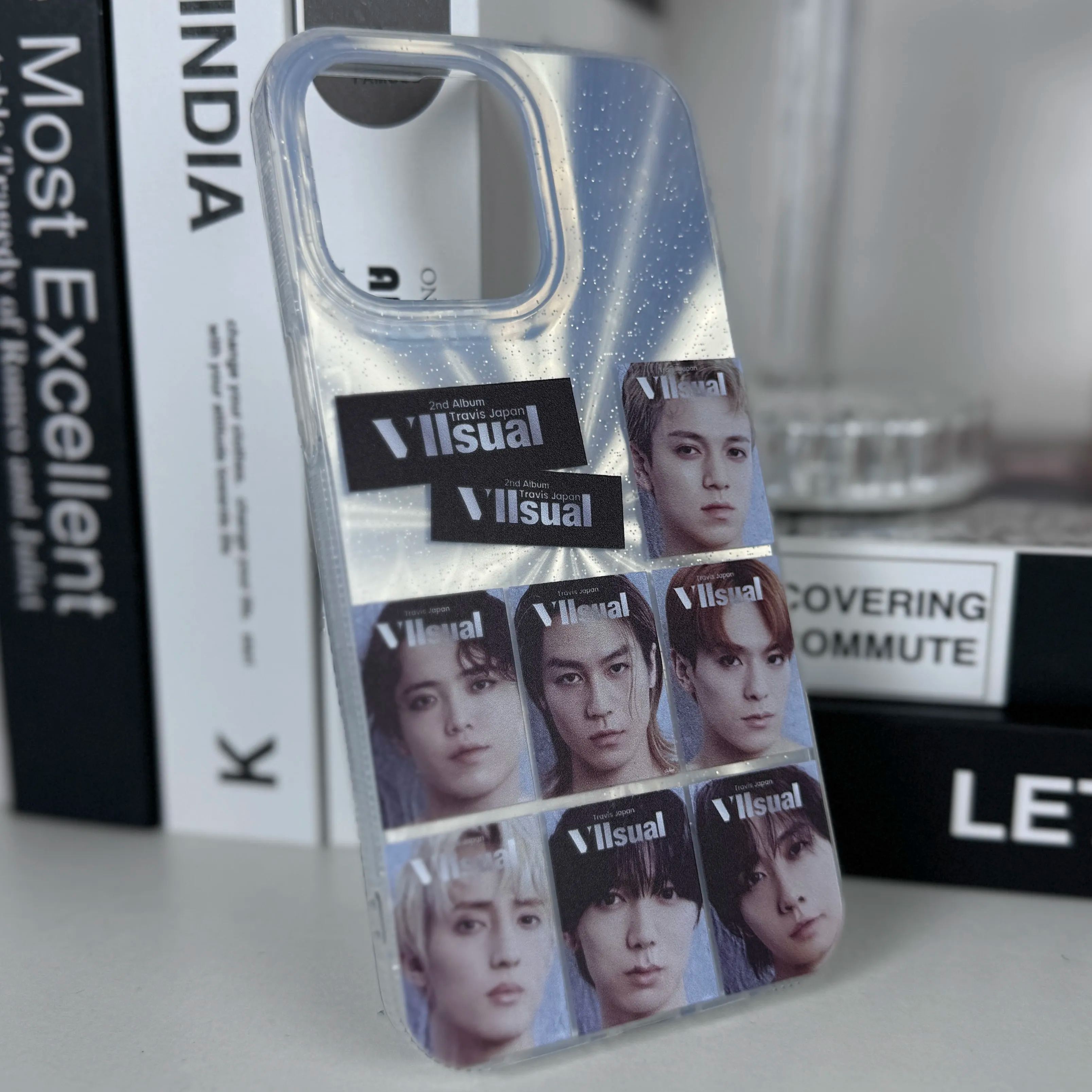 オーロラレーザーグラデーションスマートフォンケース【Travis Japan/VIIsual】