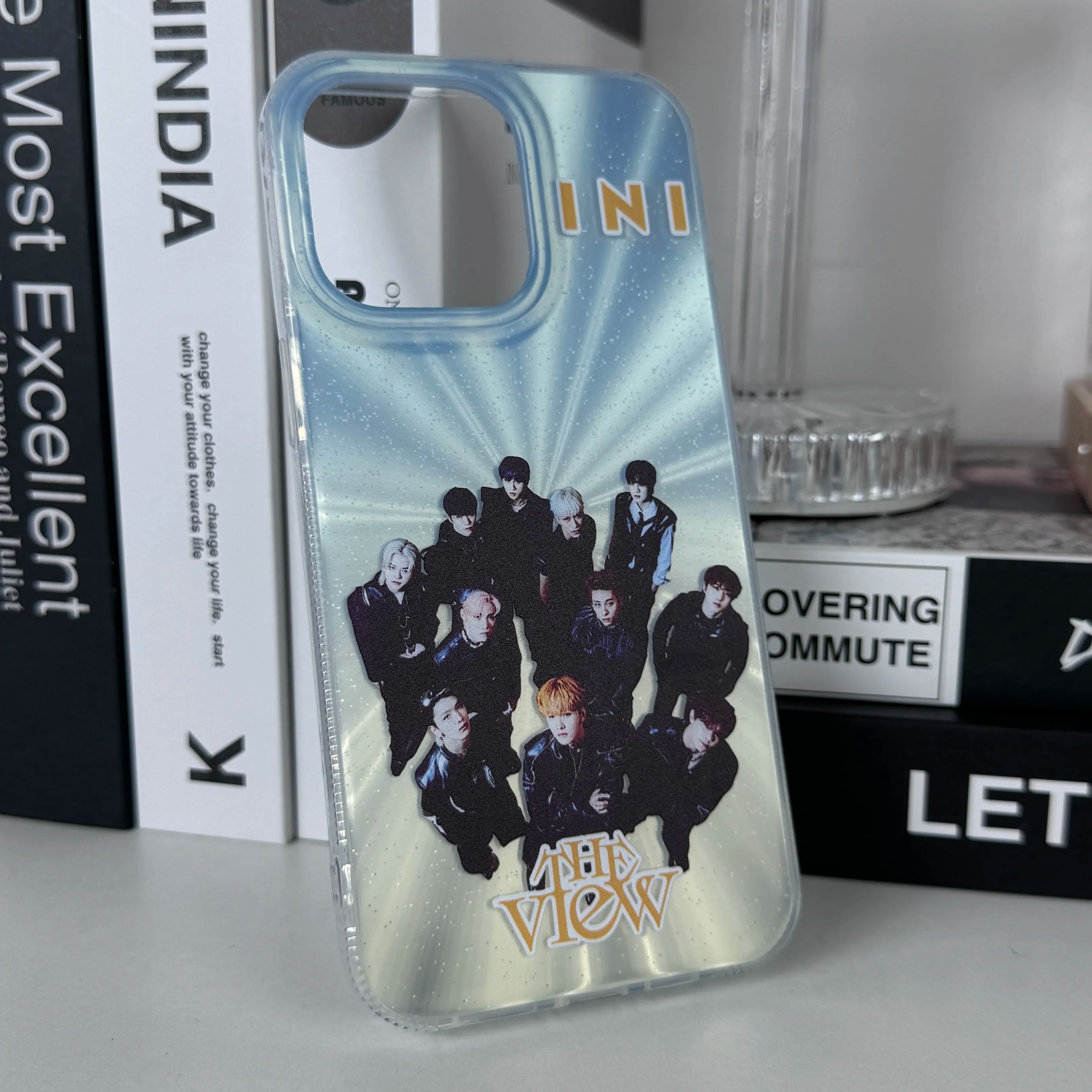 オーロラレーザーグラデーションスマートフォンケース【INI/THE VIEW】