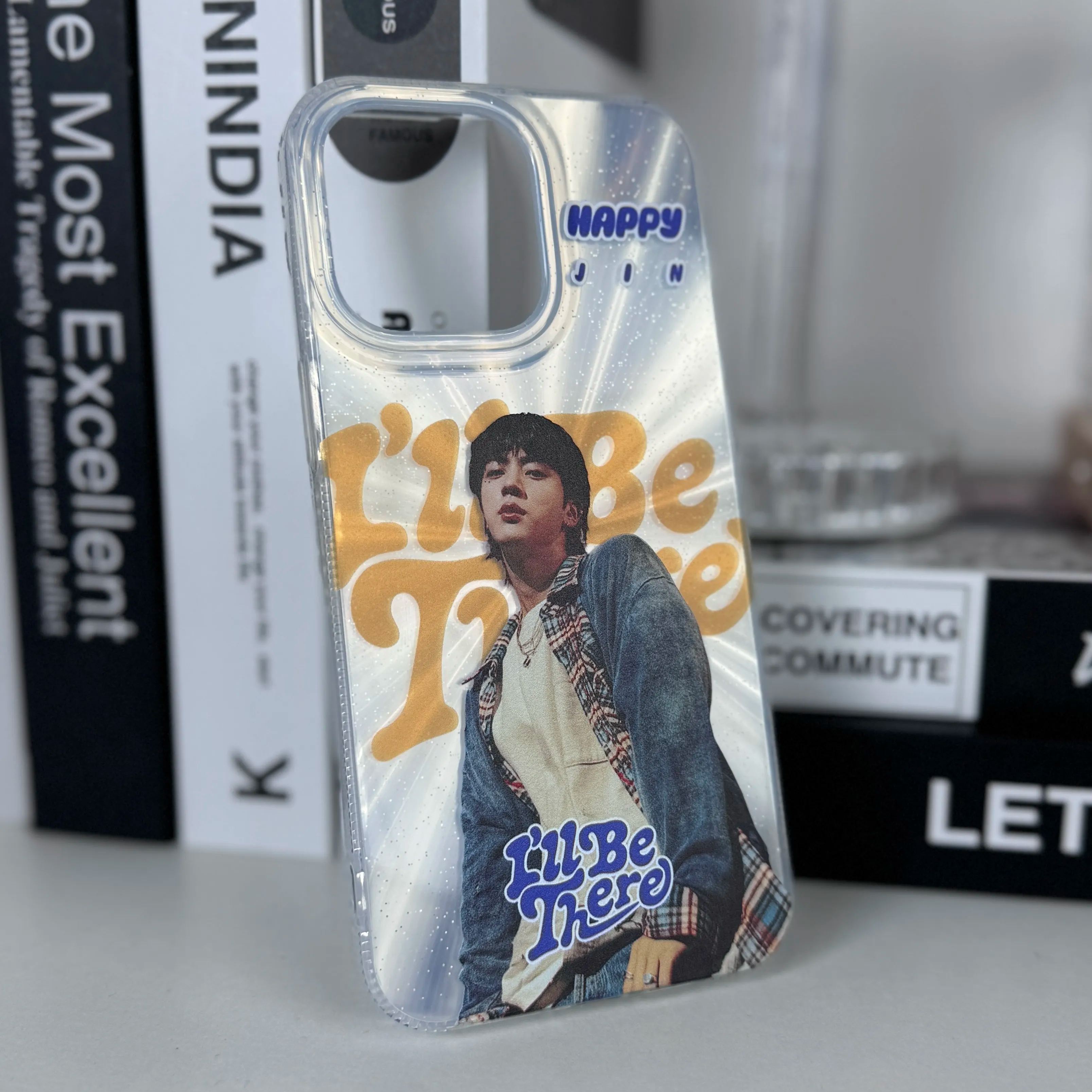 オーロラレーザーグラデーションスマートフォンケース【JIN/I'll be there】