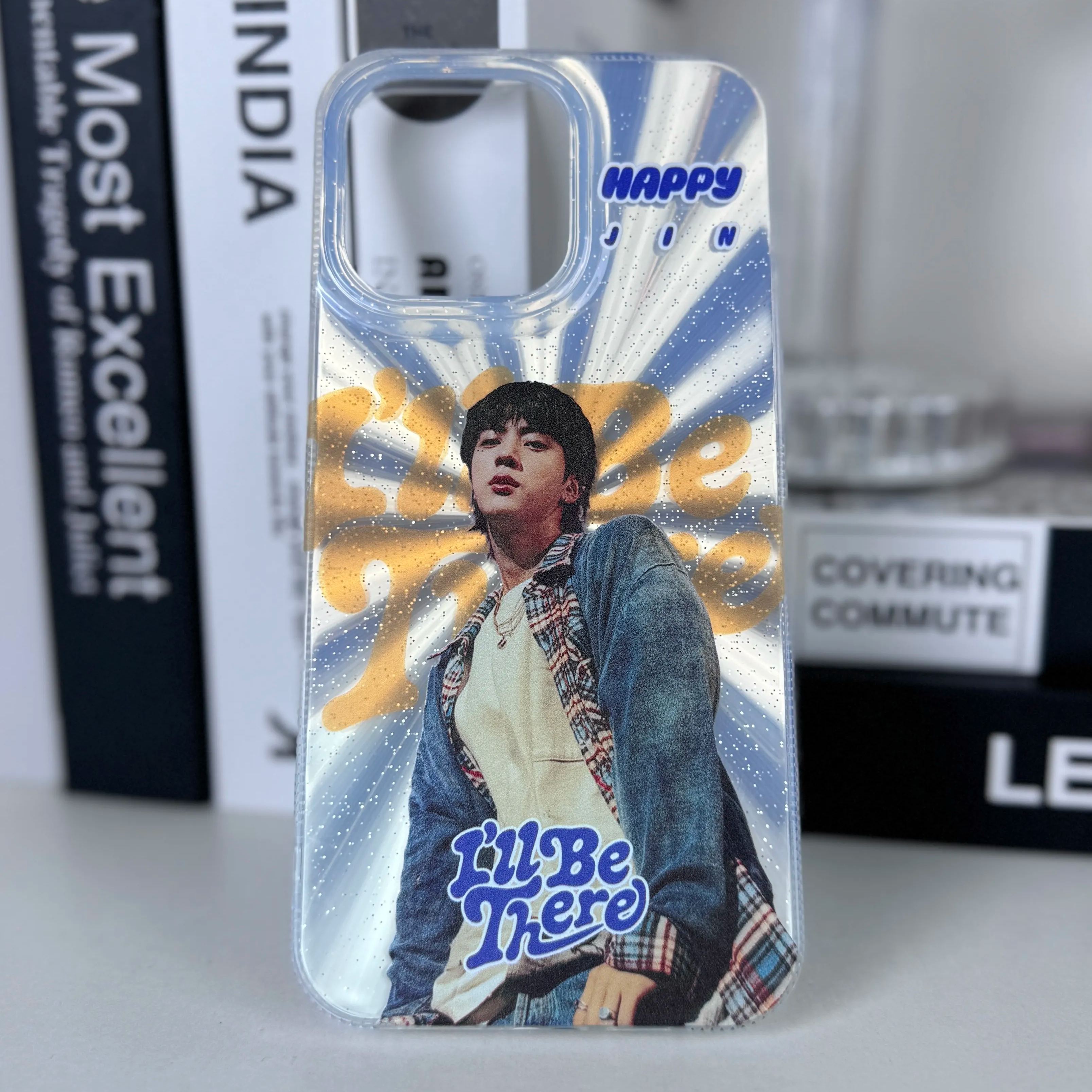 オーロラレーザーグラデーションスマートフォンケース【JIN/I'll be there】