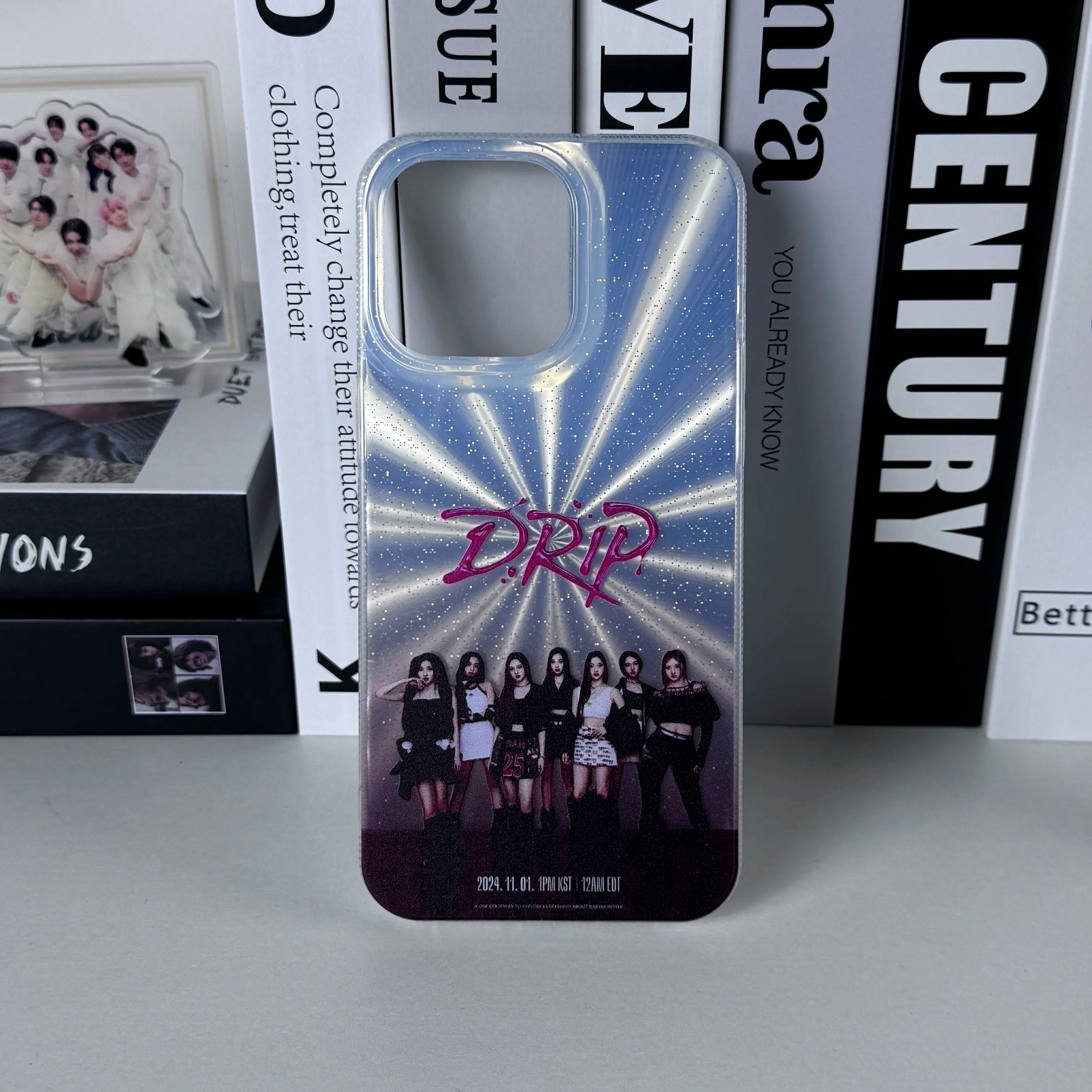 オーロラレーザーグラデーションスマートフォンケース【BABYMONSTER/DRIP】