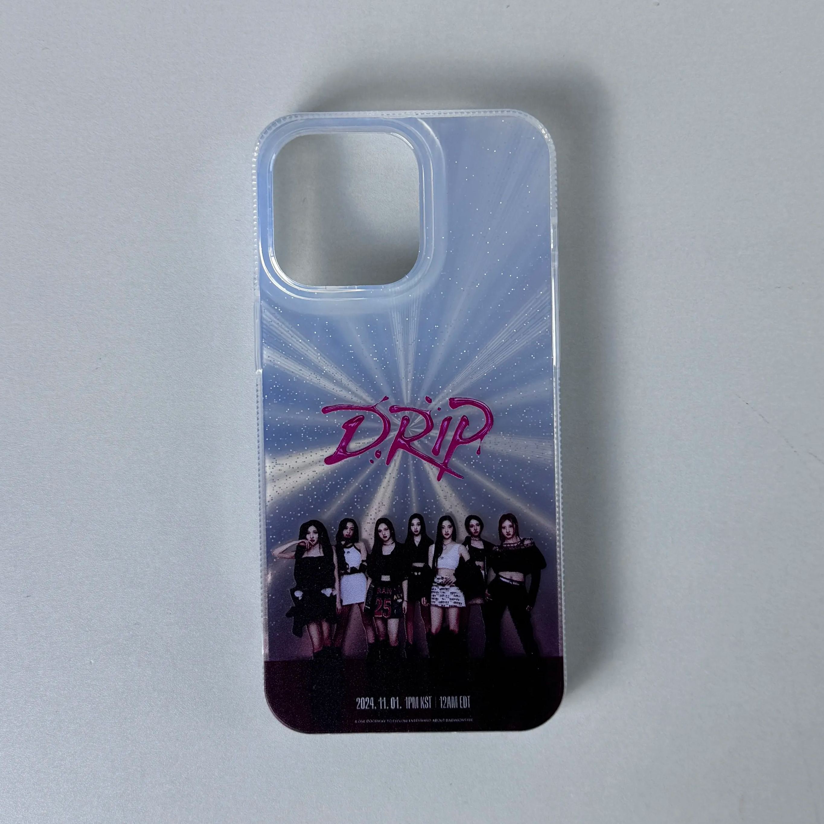 オーロラレーザーグラデーションスマートフォンケース【BABYMONSTER/DRIP】