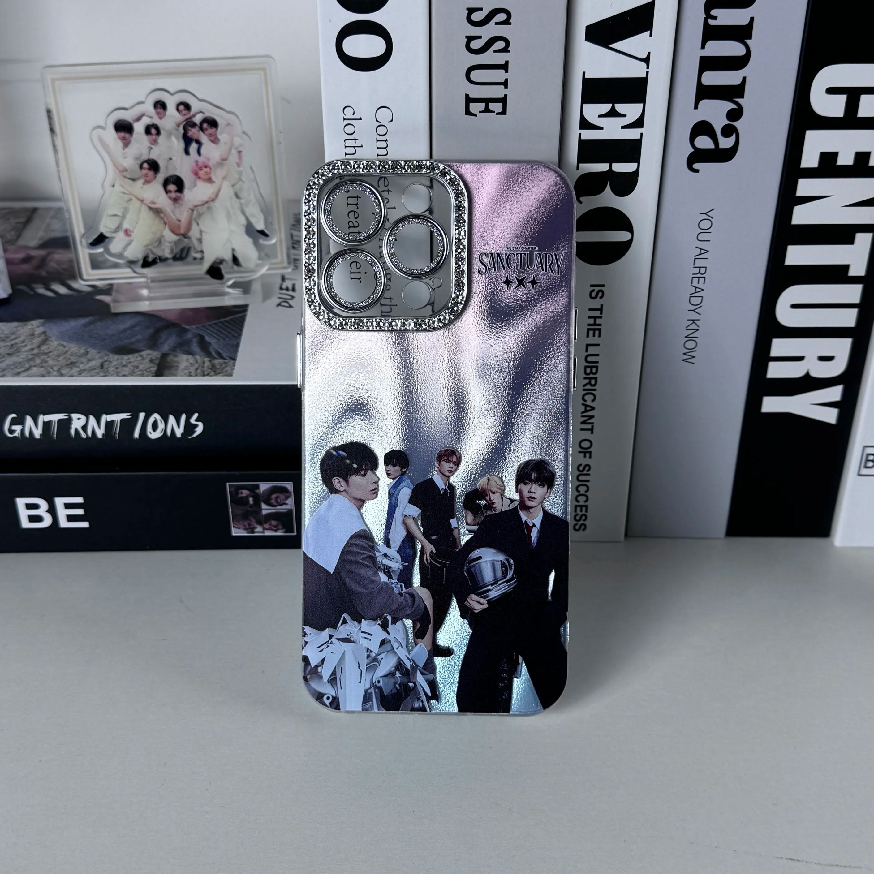 ダイヤモンドレーザーグラデーションスマートフォンケース【TXT/The Star Chapter: SANCTUARY】