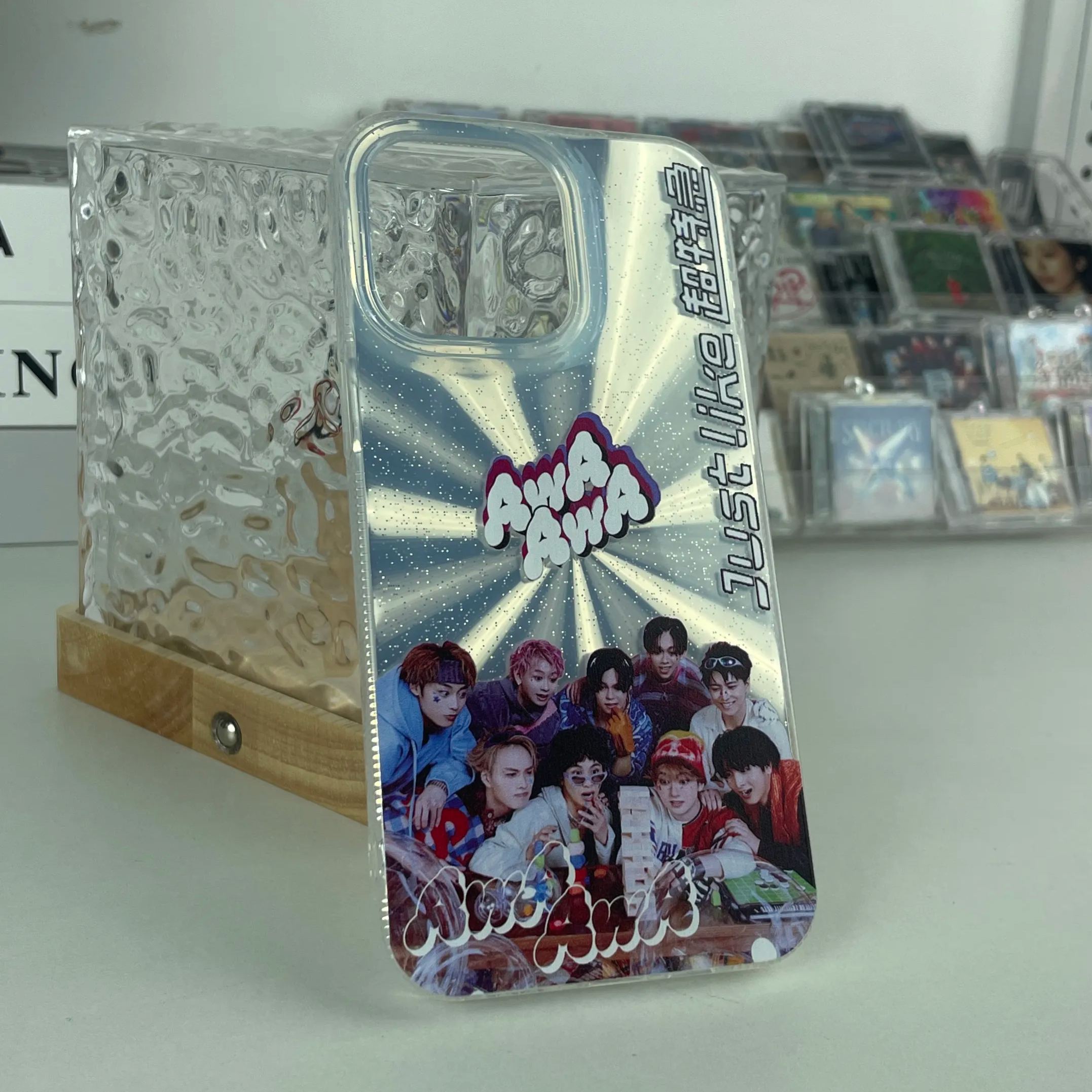 オーロラレーザーグラデーションスマートフォンケース【超特急/AwA AwA】