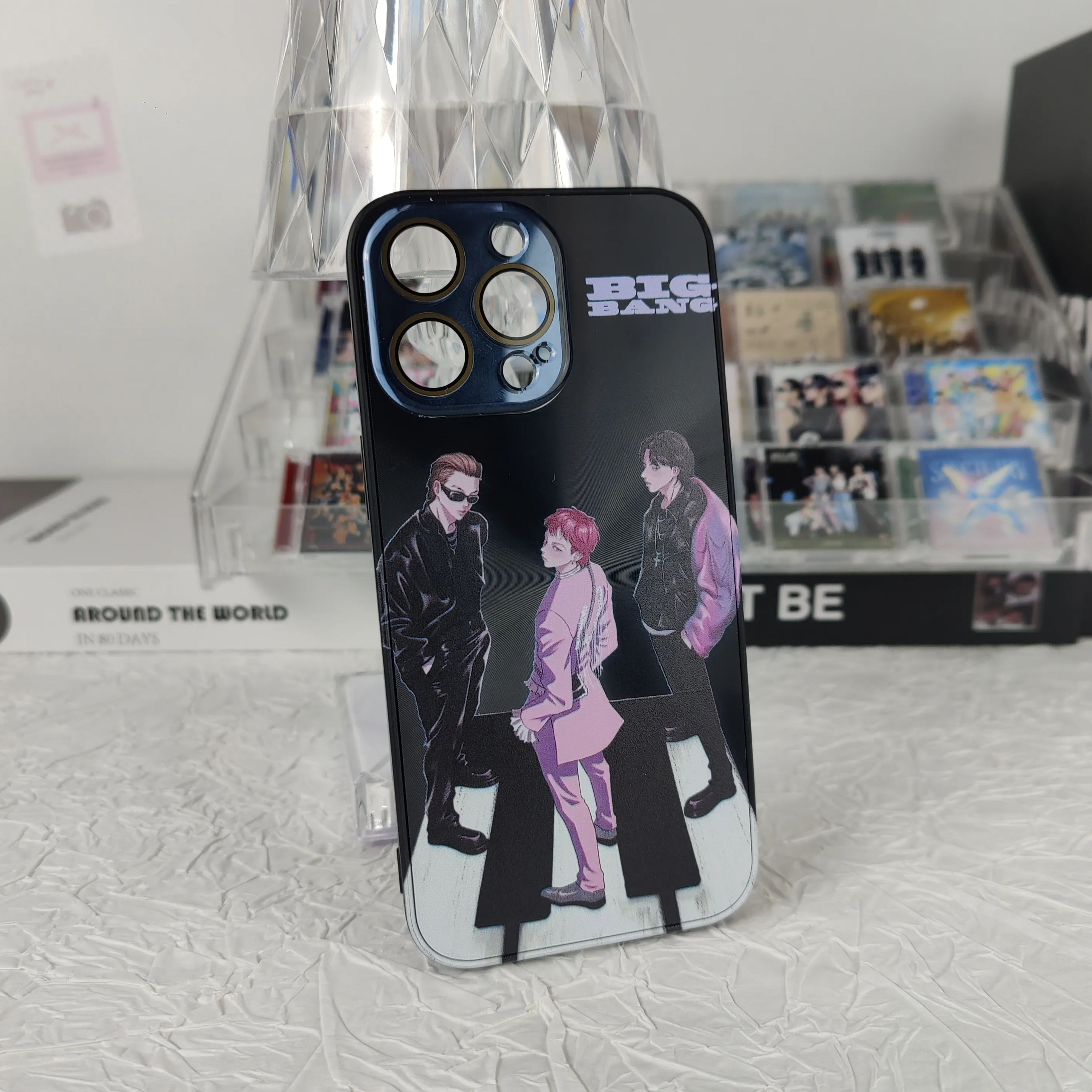 オーロラカラフルスマートフォンケース【G-DRAGON/HOME SWEET HOME】