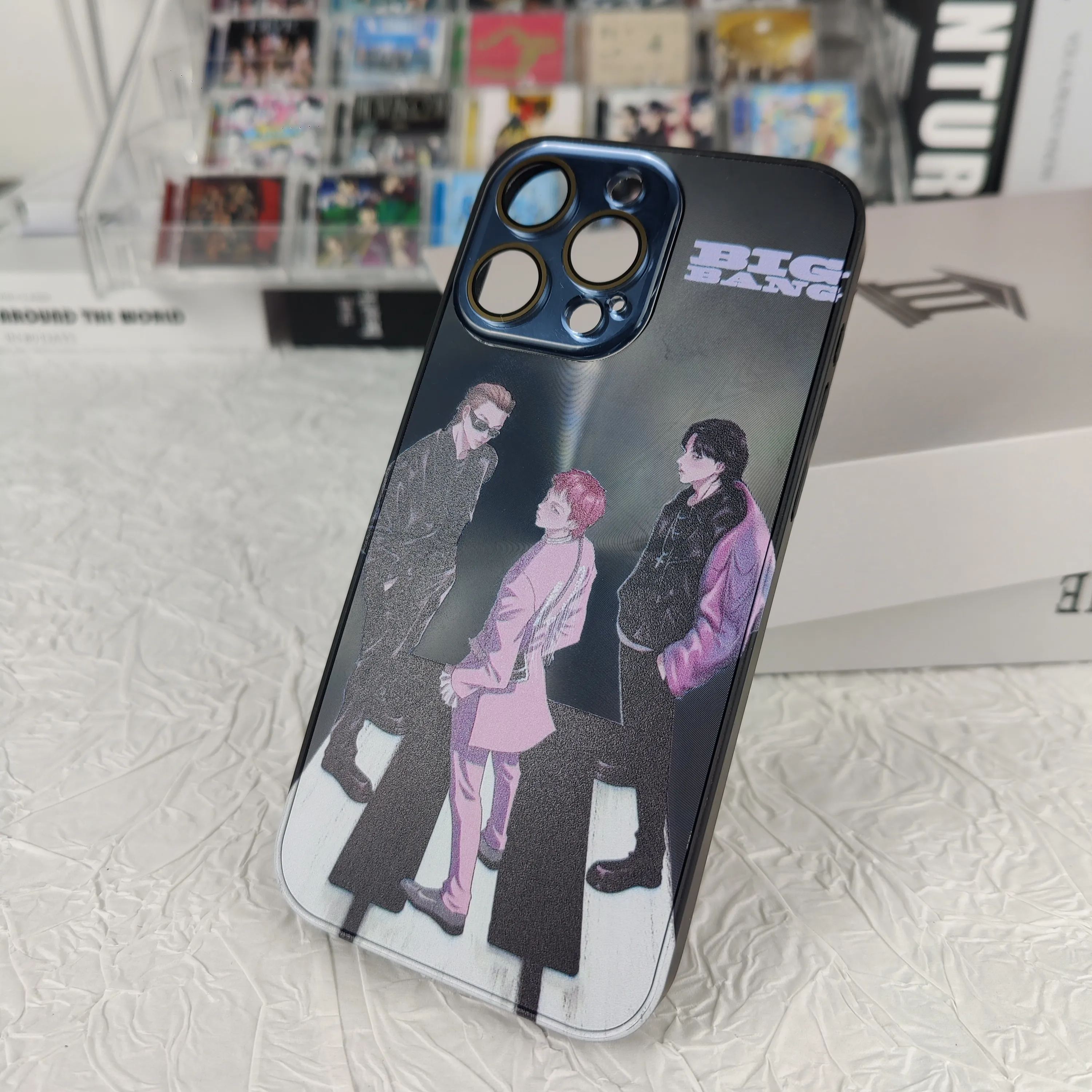 オーロラカラフルスマートフォンケース【G-DRAGON/HOME SWEET HOME】