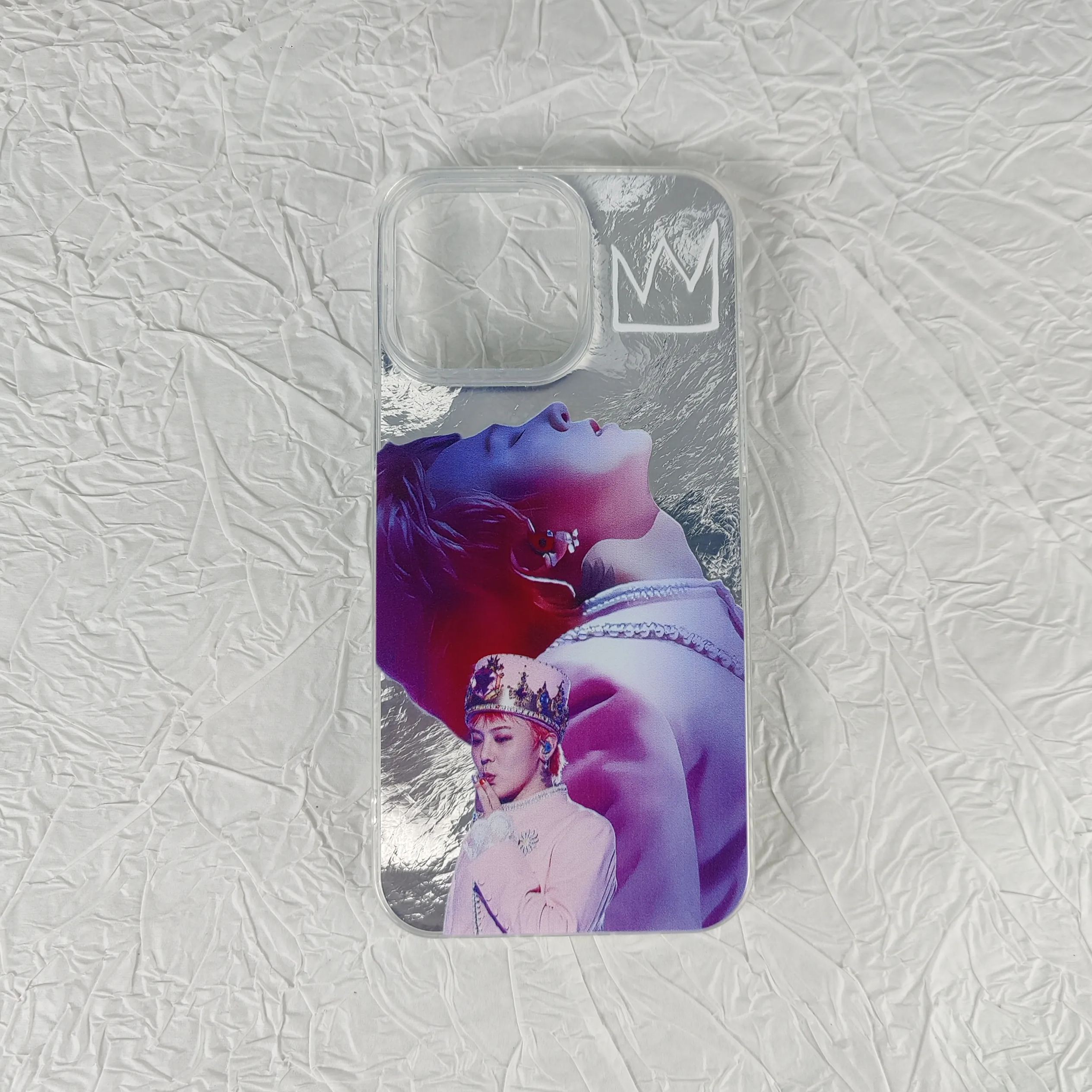 アルミホイルのグラデーションケース【G-DRAGON/HOME SWEET HOME】