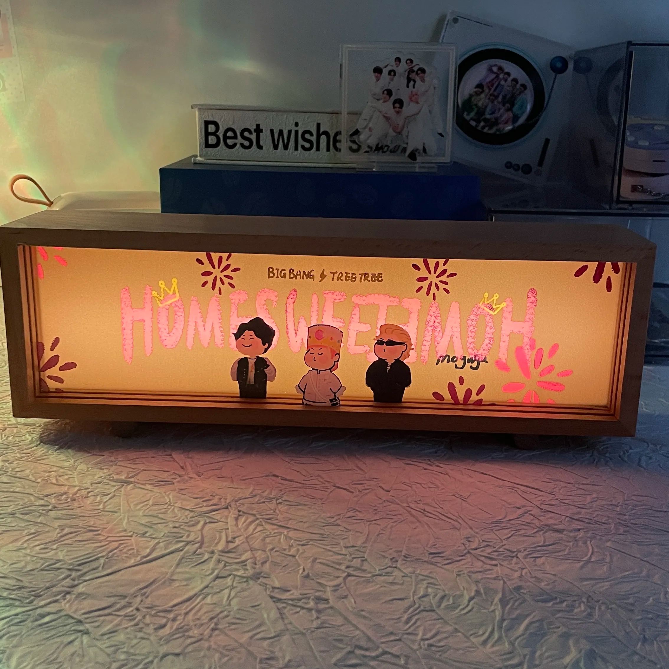 3Dナイトライト【G-DRAGON/HOME SWEET HOME】