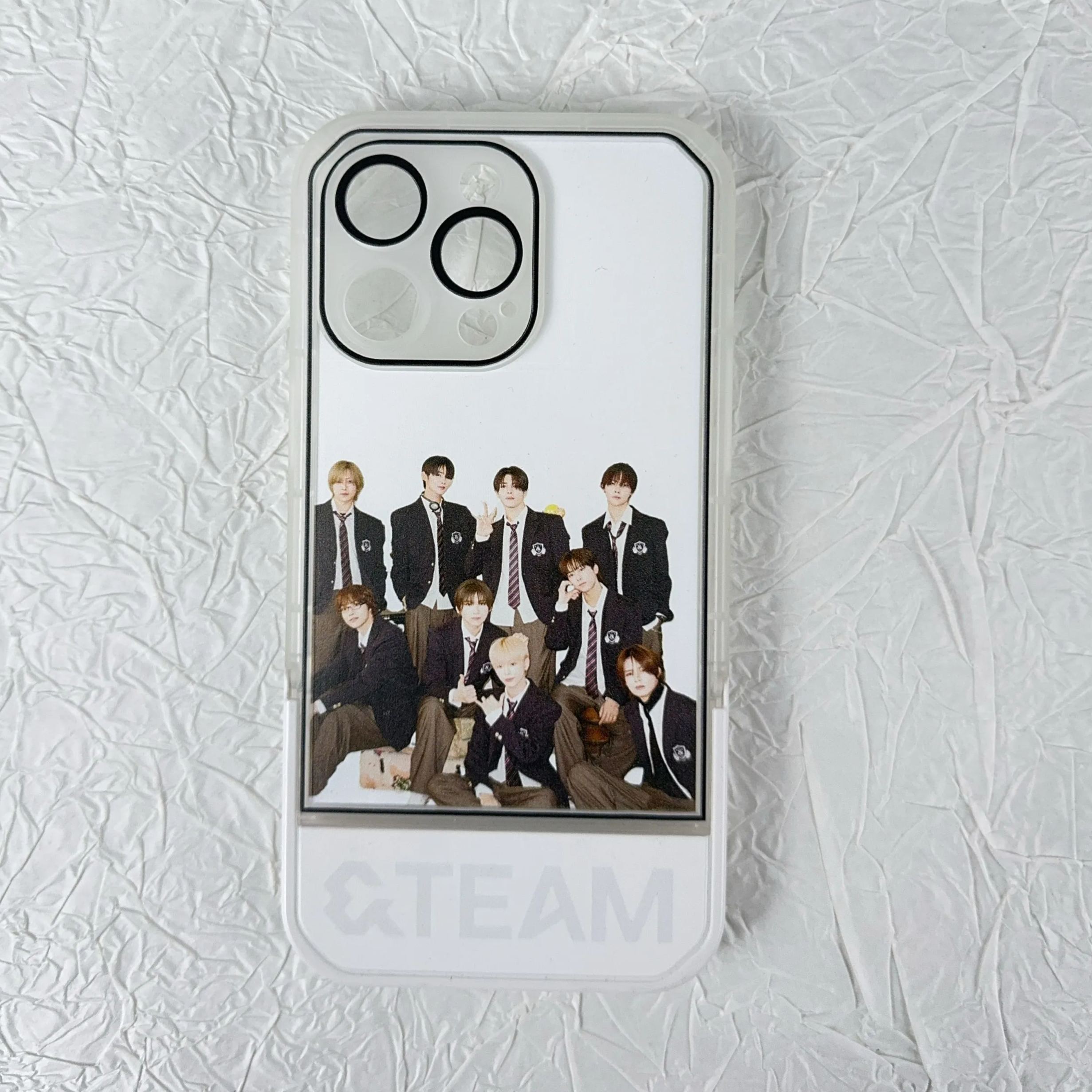 折りたたみ椅子型スマートフォンケース【&TEAM/雪明かり】