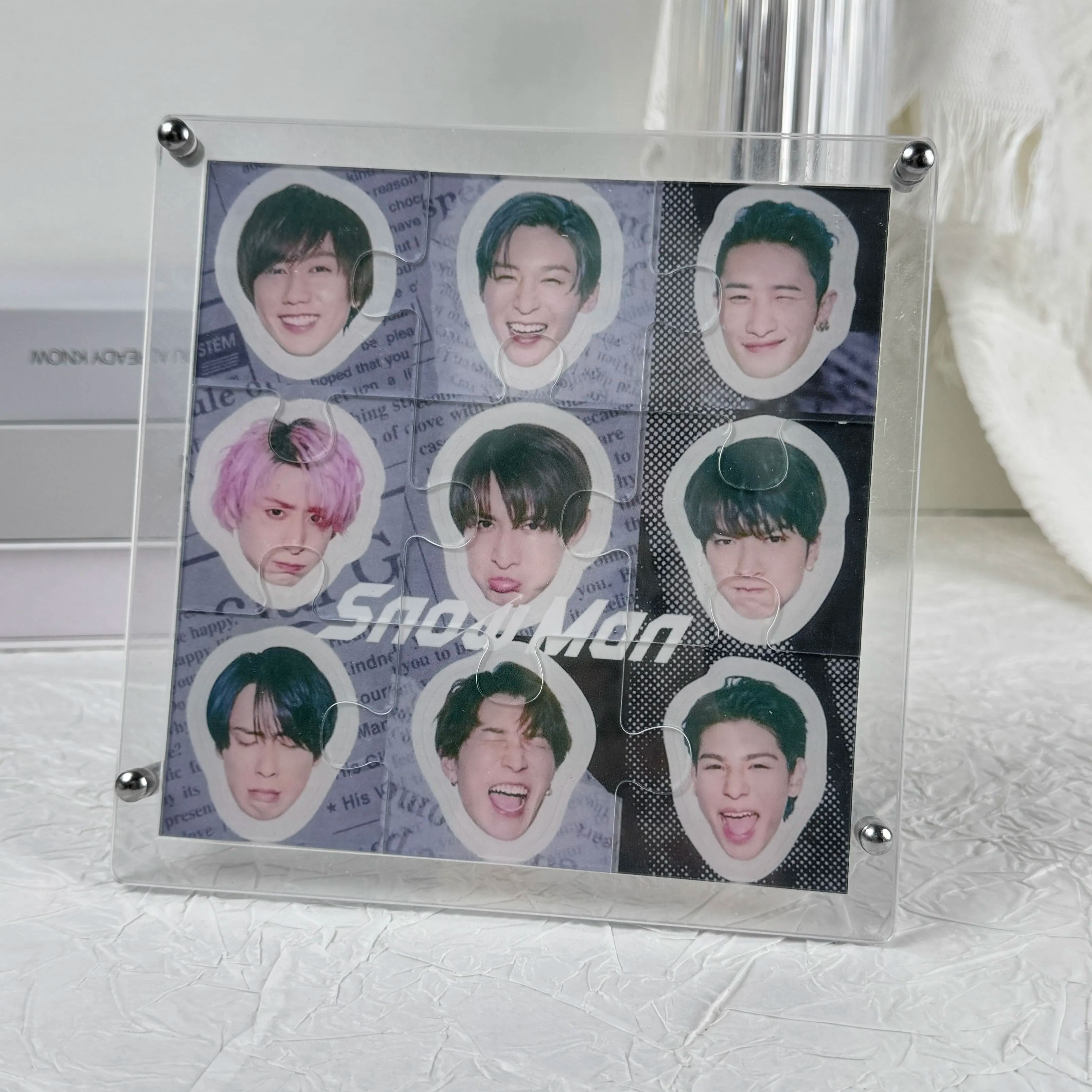 アクリルパズル デコレーション【SnowMan】