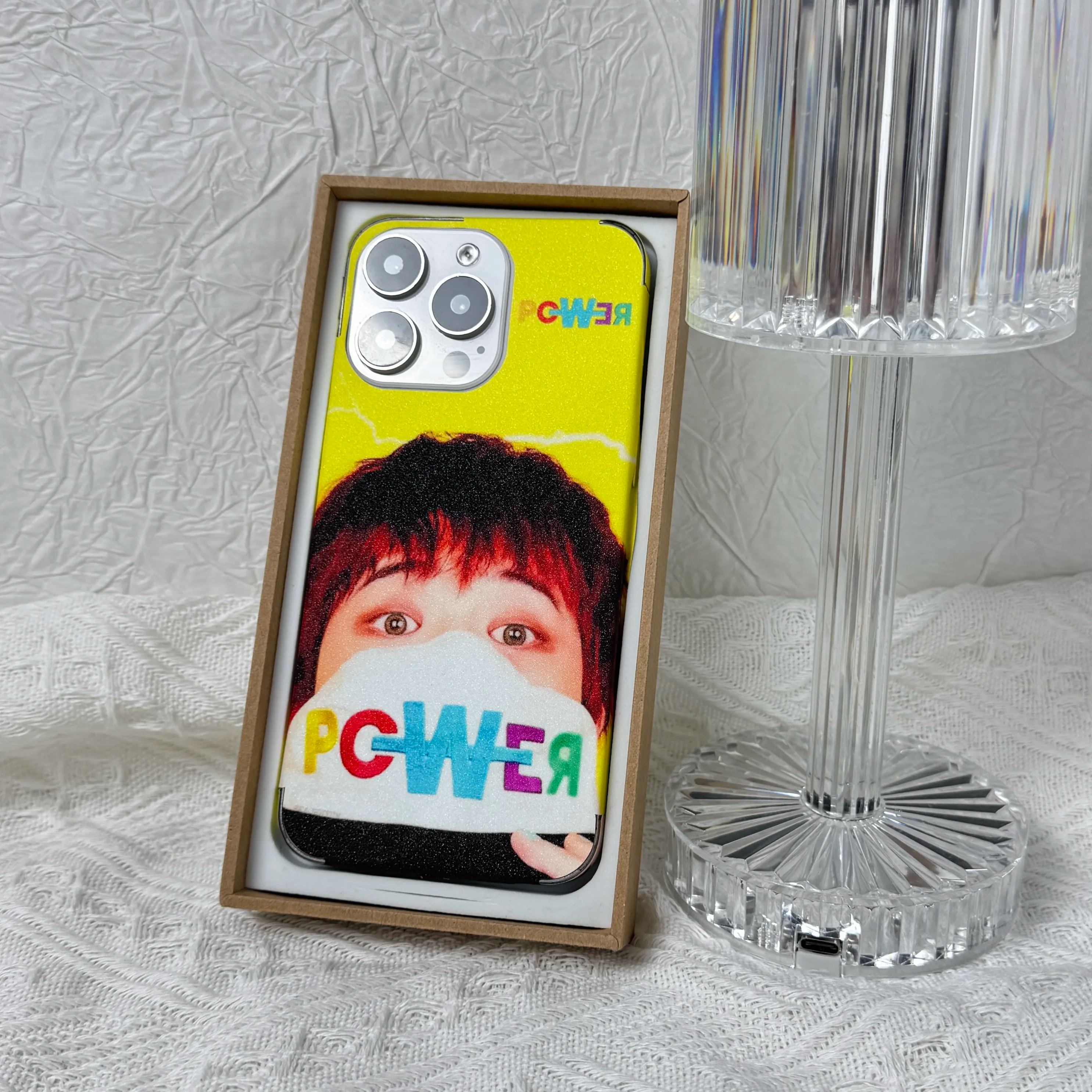 スマホ背面シール キラキラダイヤ【G-DRAGON/POWER】