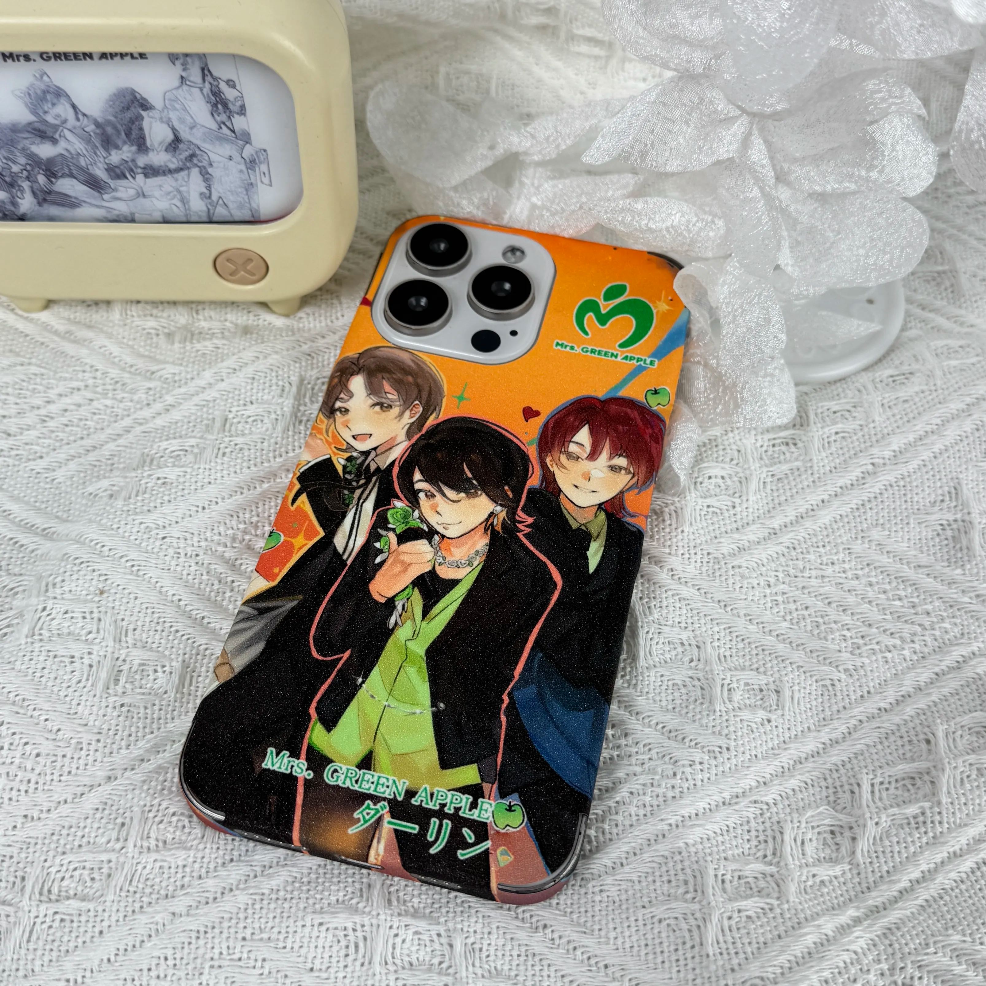 スマホ背面シール キラキラダイヤ【MrsGREENAPPLE/ビター