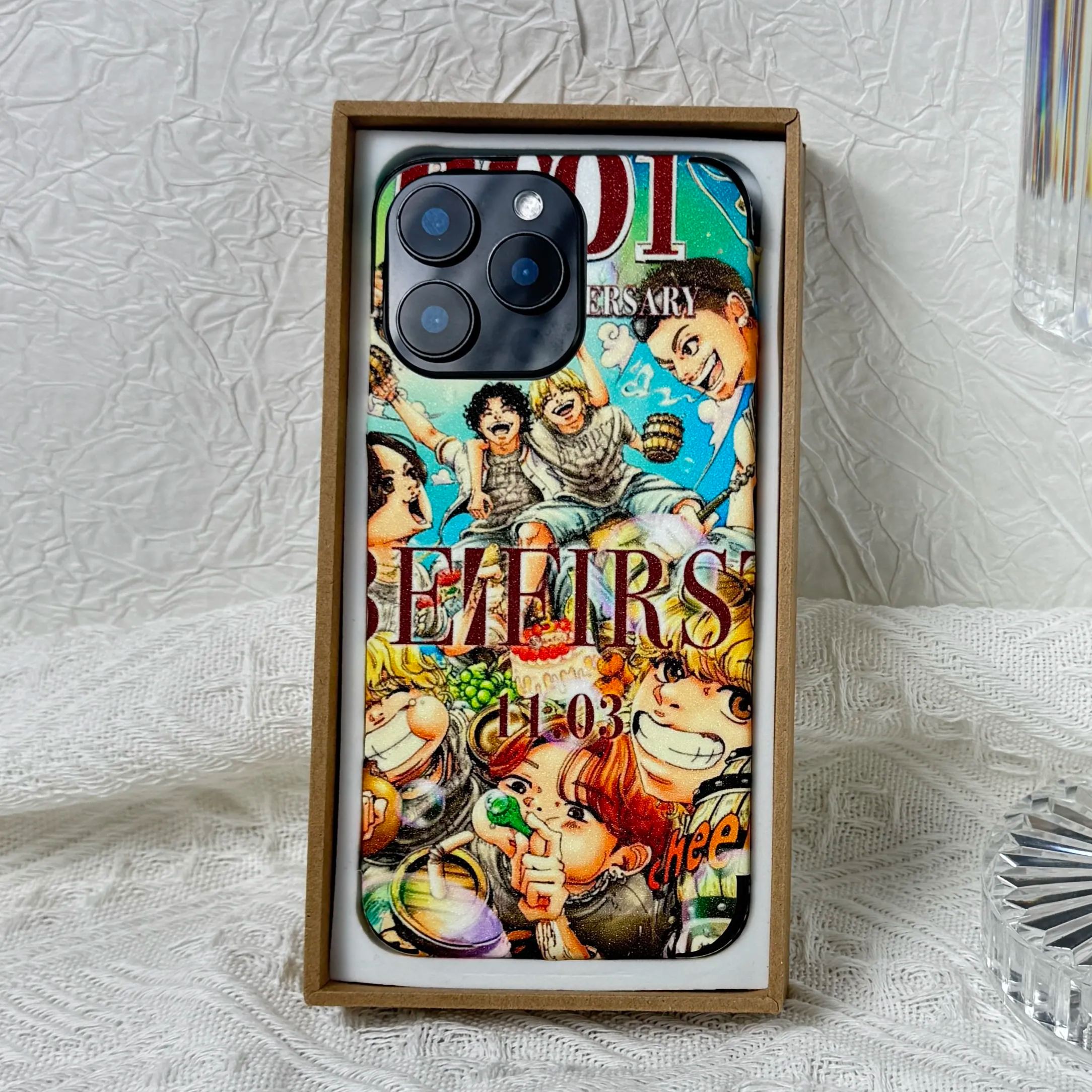 スマホ背面シール キラキラダイヤ【BE:FIRST/Spacecraft】