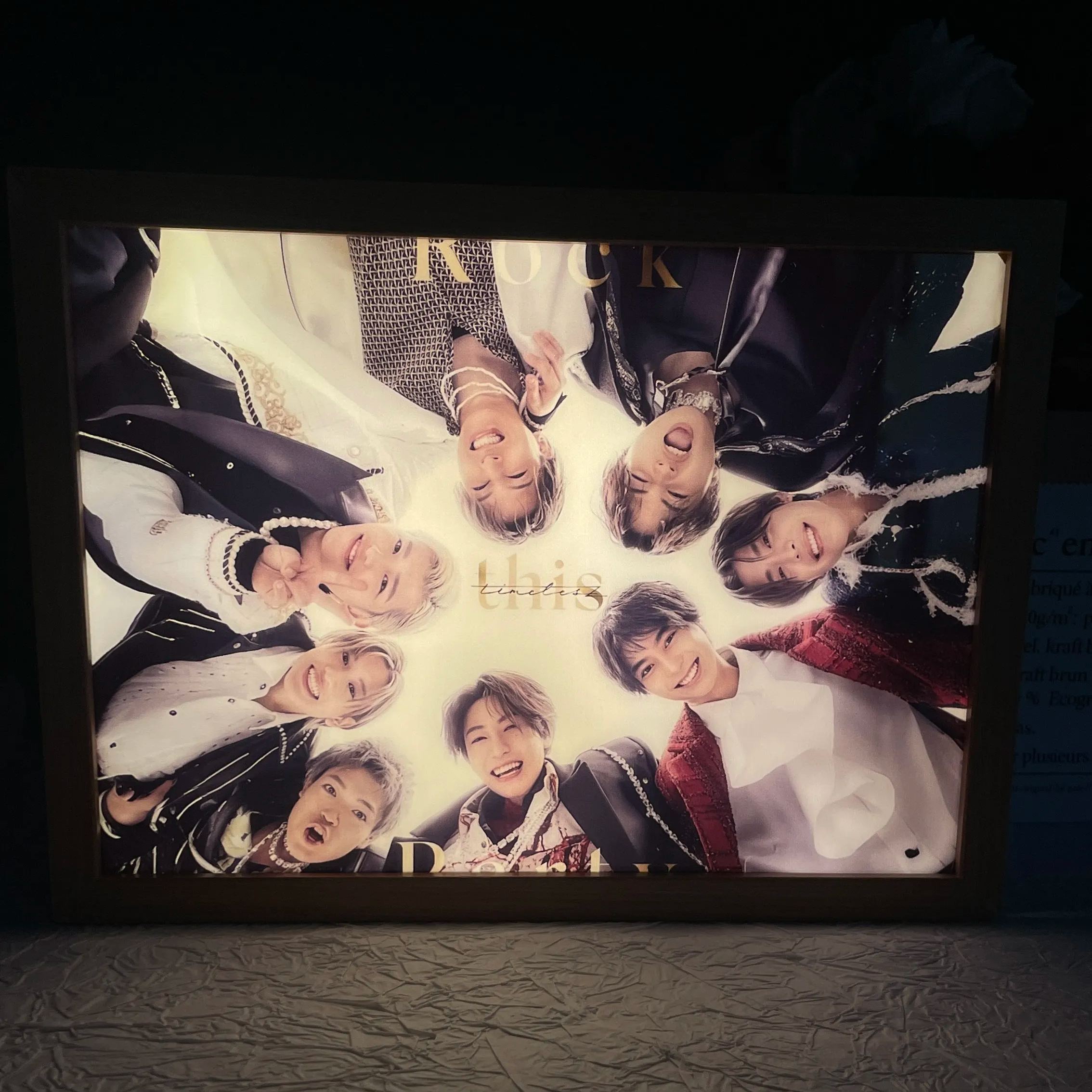 夕暮れの光と影の絵【timelesz/Rock this Party】