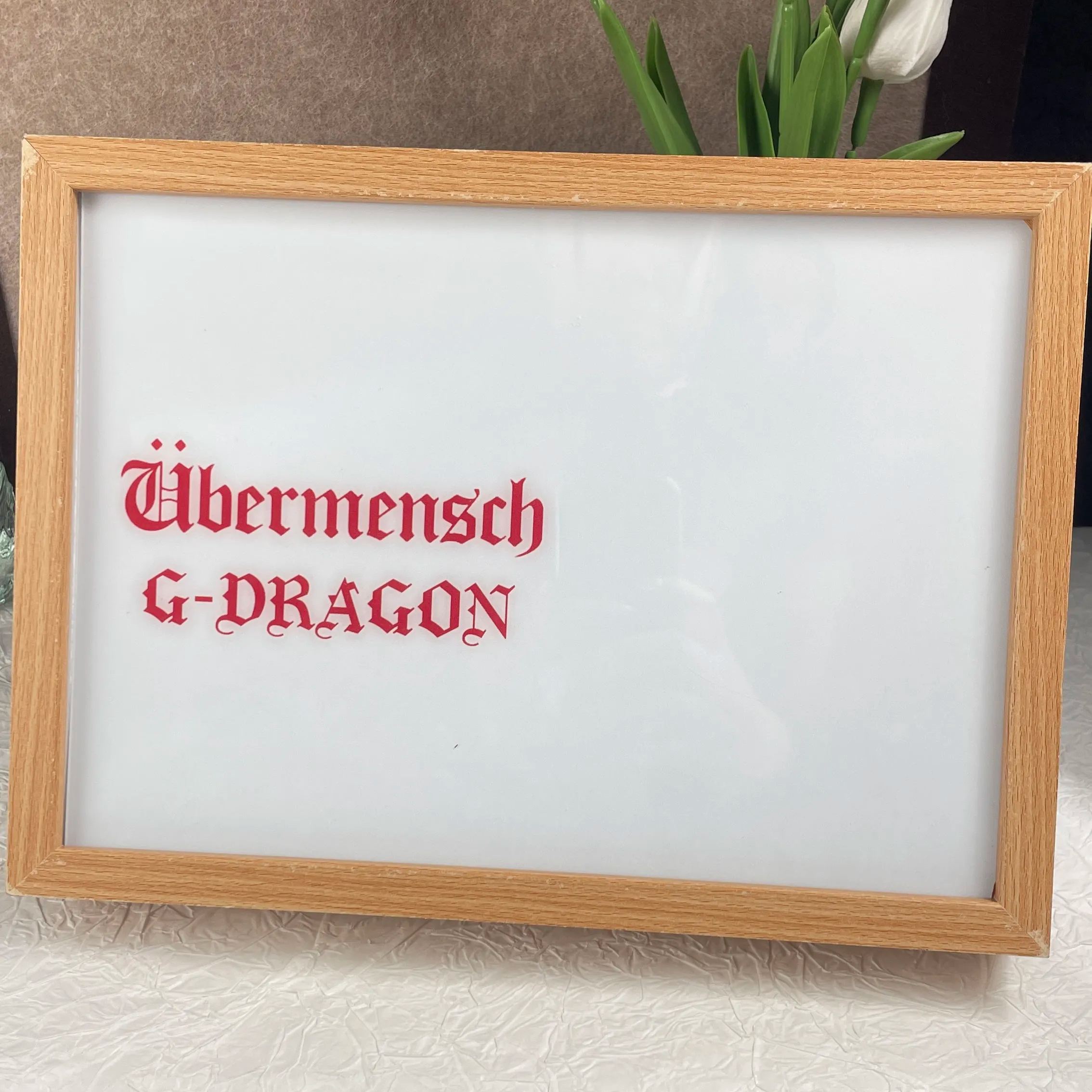 夕暮れの光と影の絵【G-DRAGON/Übermensch】2種類