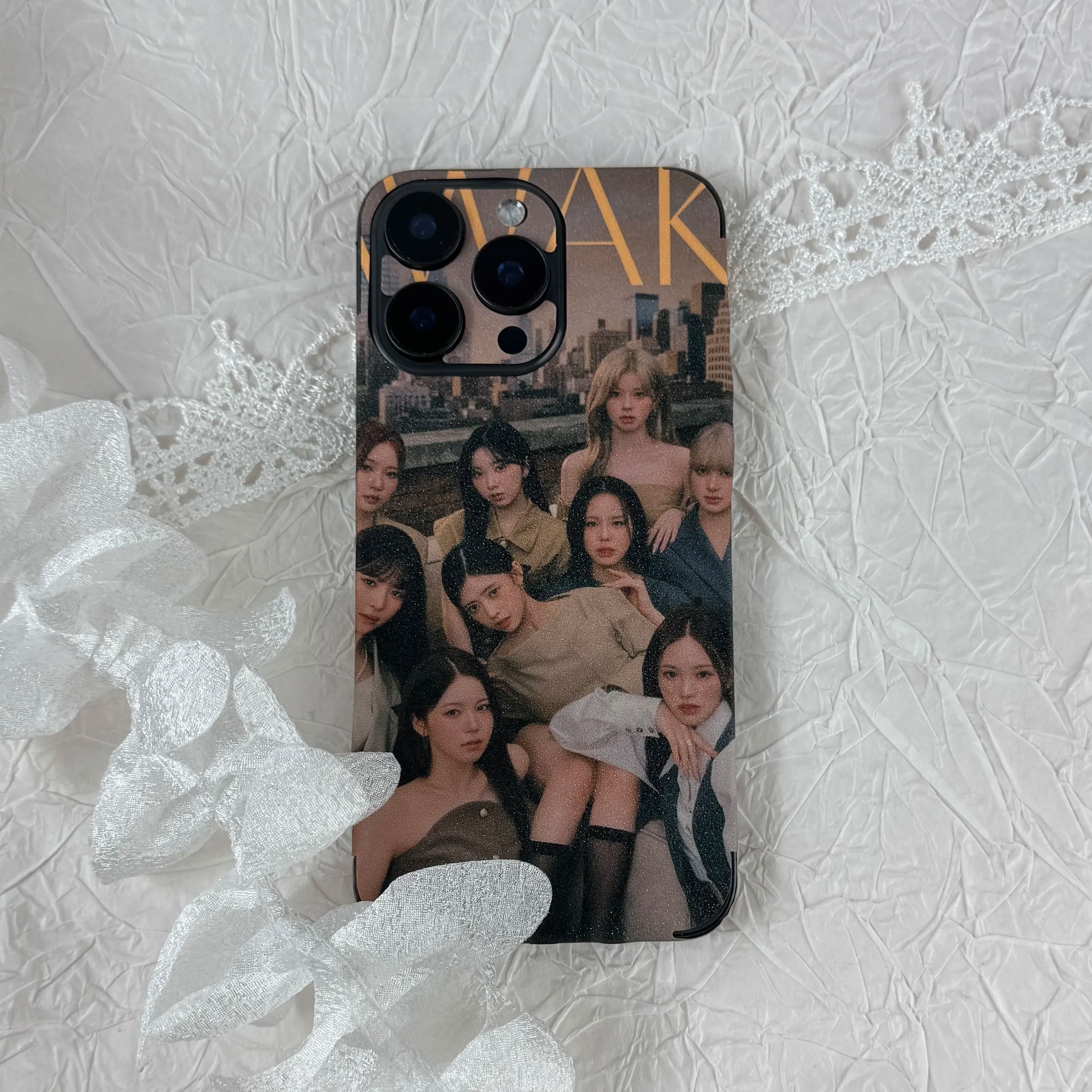 スマホ背面シール キラキラダイヤ【NiziU/AWAKE】