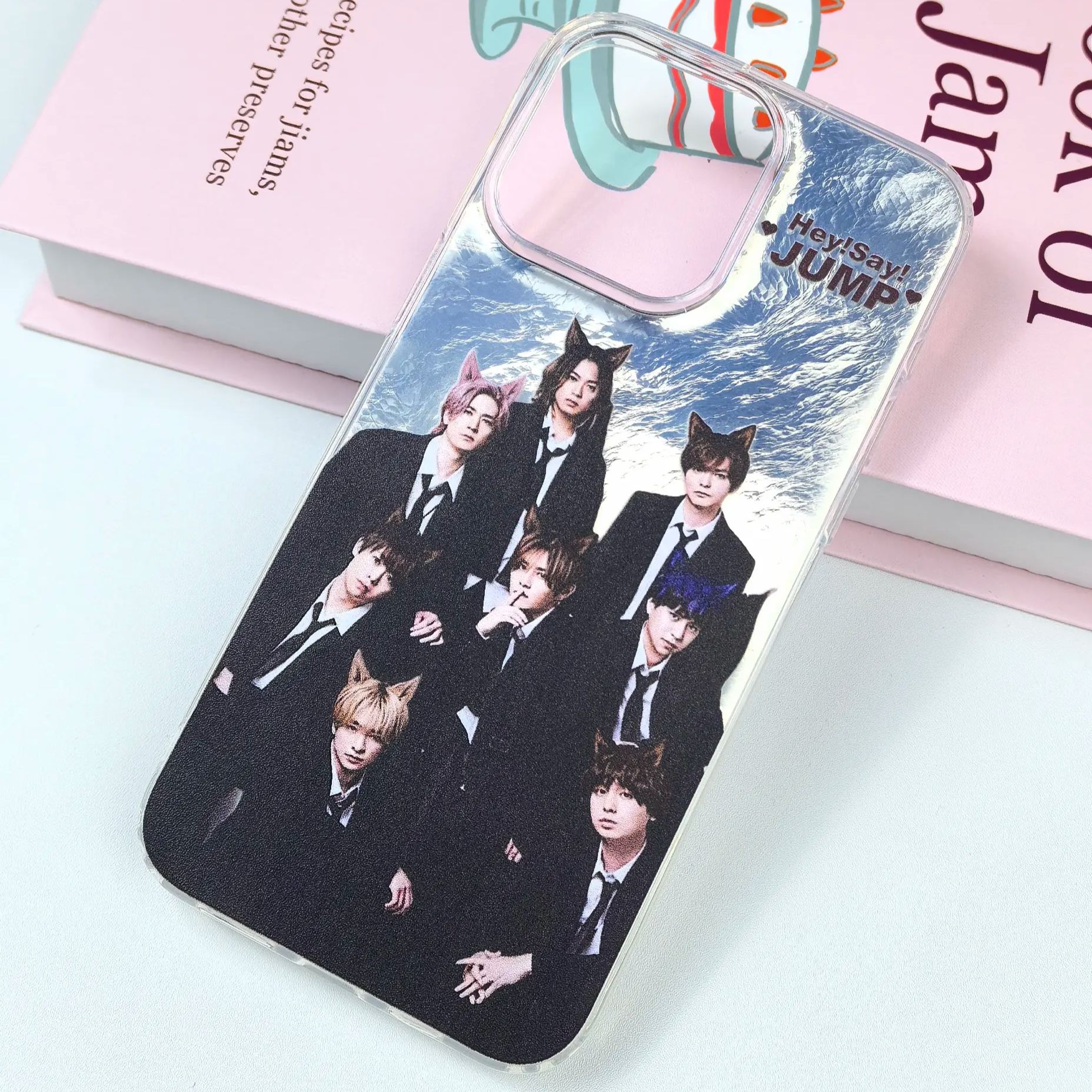 アルミホイルのグラデーションケース【Hey!Say!JUMP】