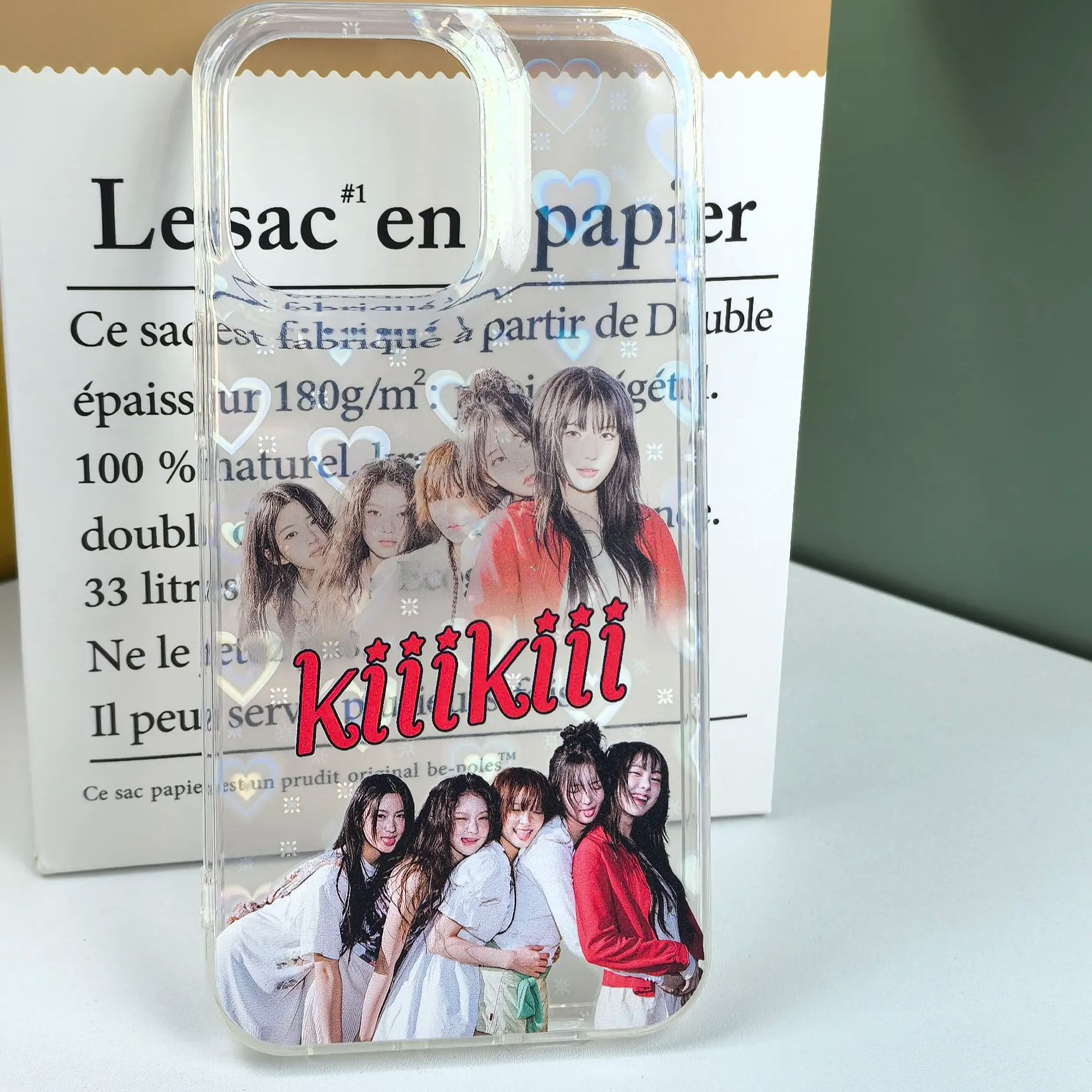 ハートレーザーグラデーションスマートフォンケース【KiiiKiii/I DO ME】