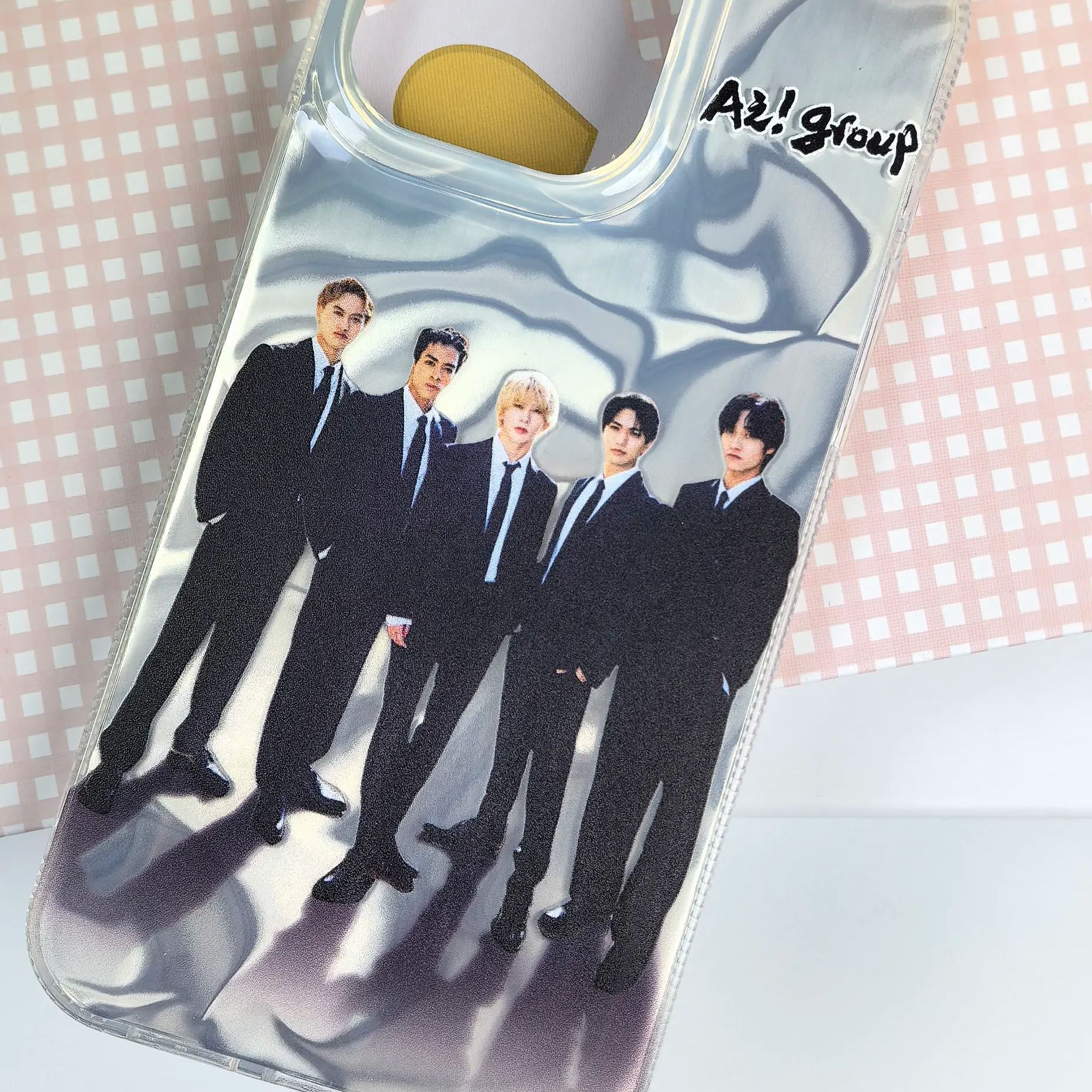 レーザーグラデーションスマートフォンケース【Aぇ! group/D.N.A】