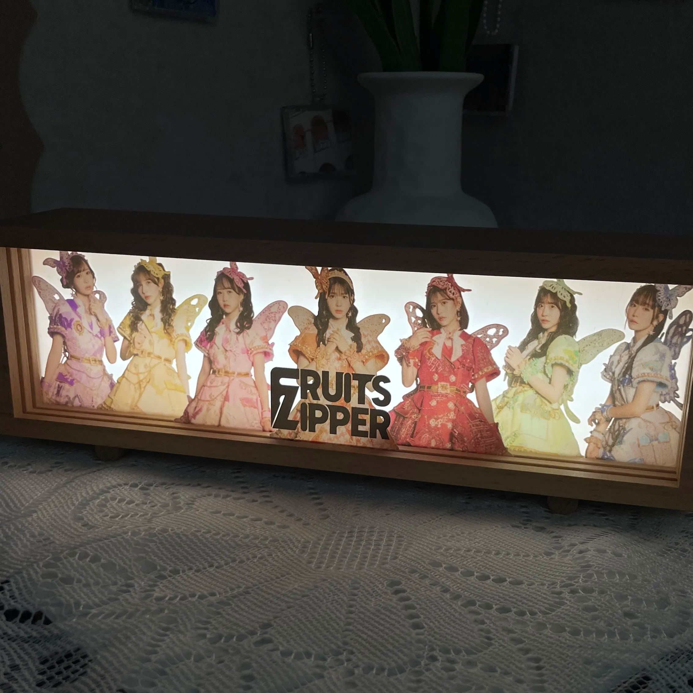 3Dナイトライト【FRUITS ZIPPER/好き、お願い】