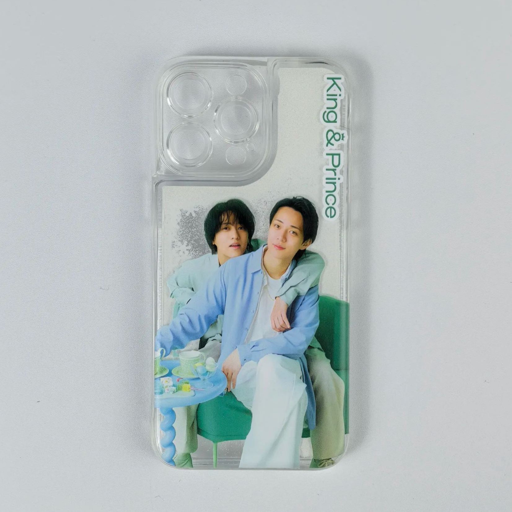 キラキラ流砂スマホケース【King&Prince/なにもの】