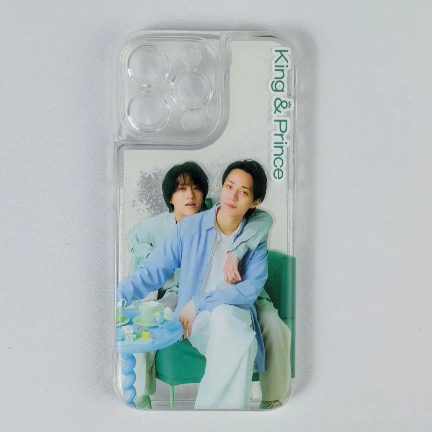 キラキラ流砂スマホケース【King&Prince/なにもの】