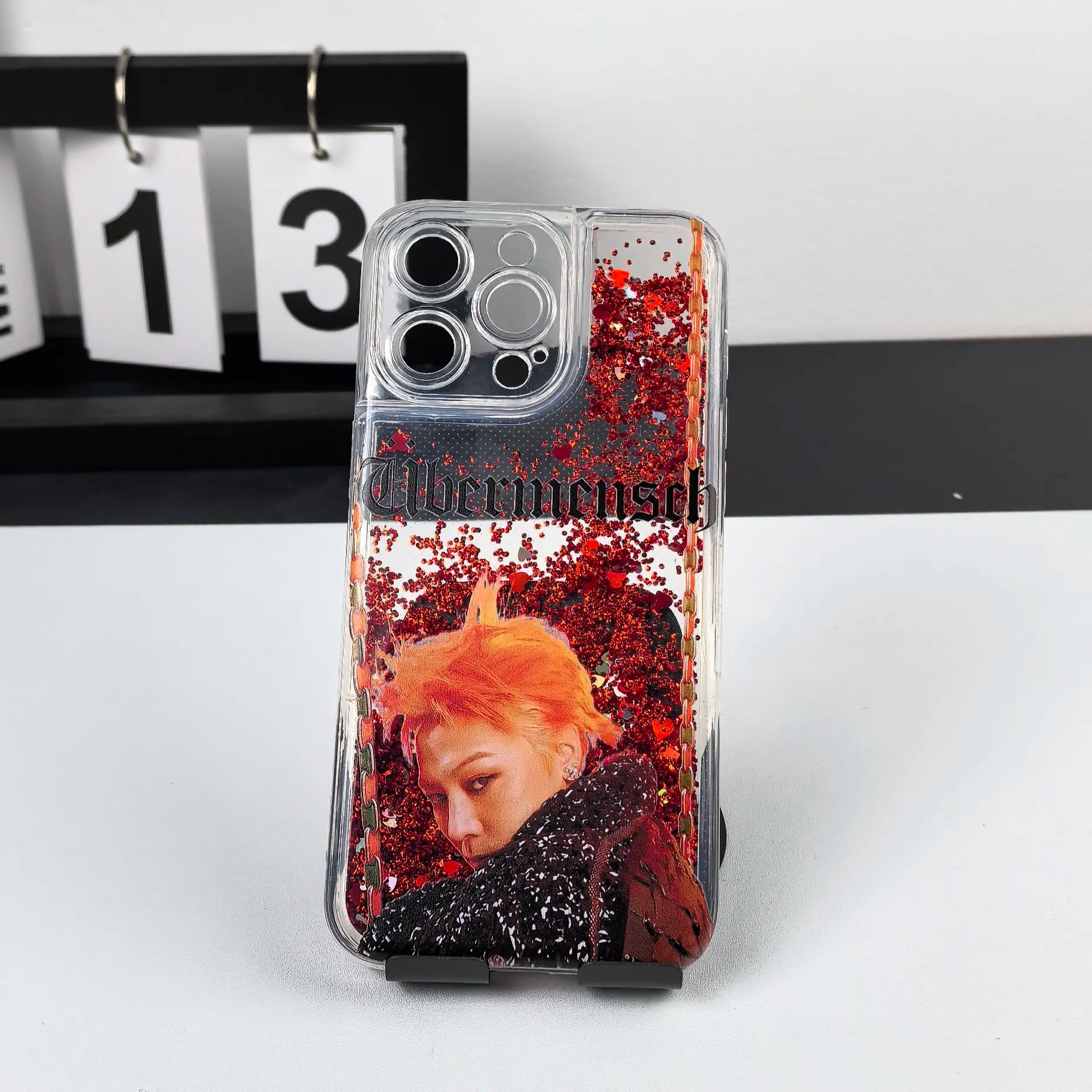 キラキラ流砂スマホケース【G-DRAGON/Ubermensch】