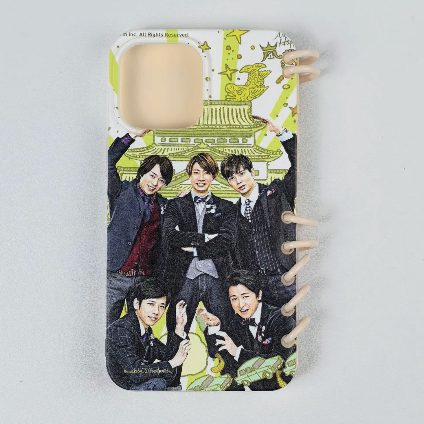 ノート型スマートフォンケース【嵐ARASHI】