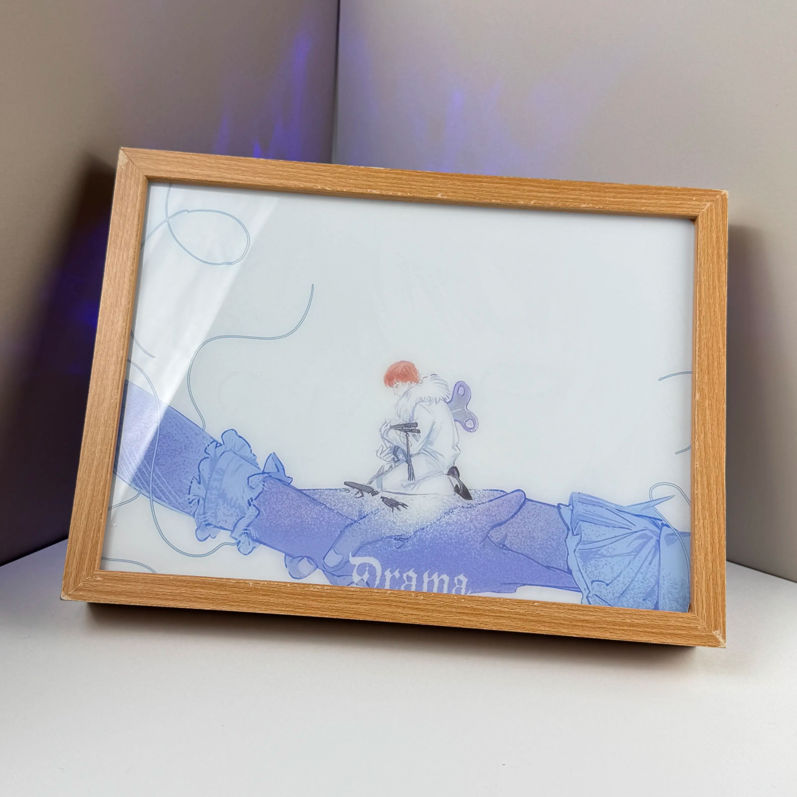 夕暮れの光と影の絵【G-DRAGON/Drama】2種類-YITOTO™推し活がもっと楽しくなる