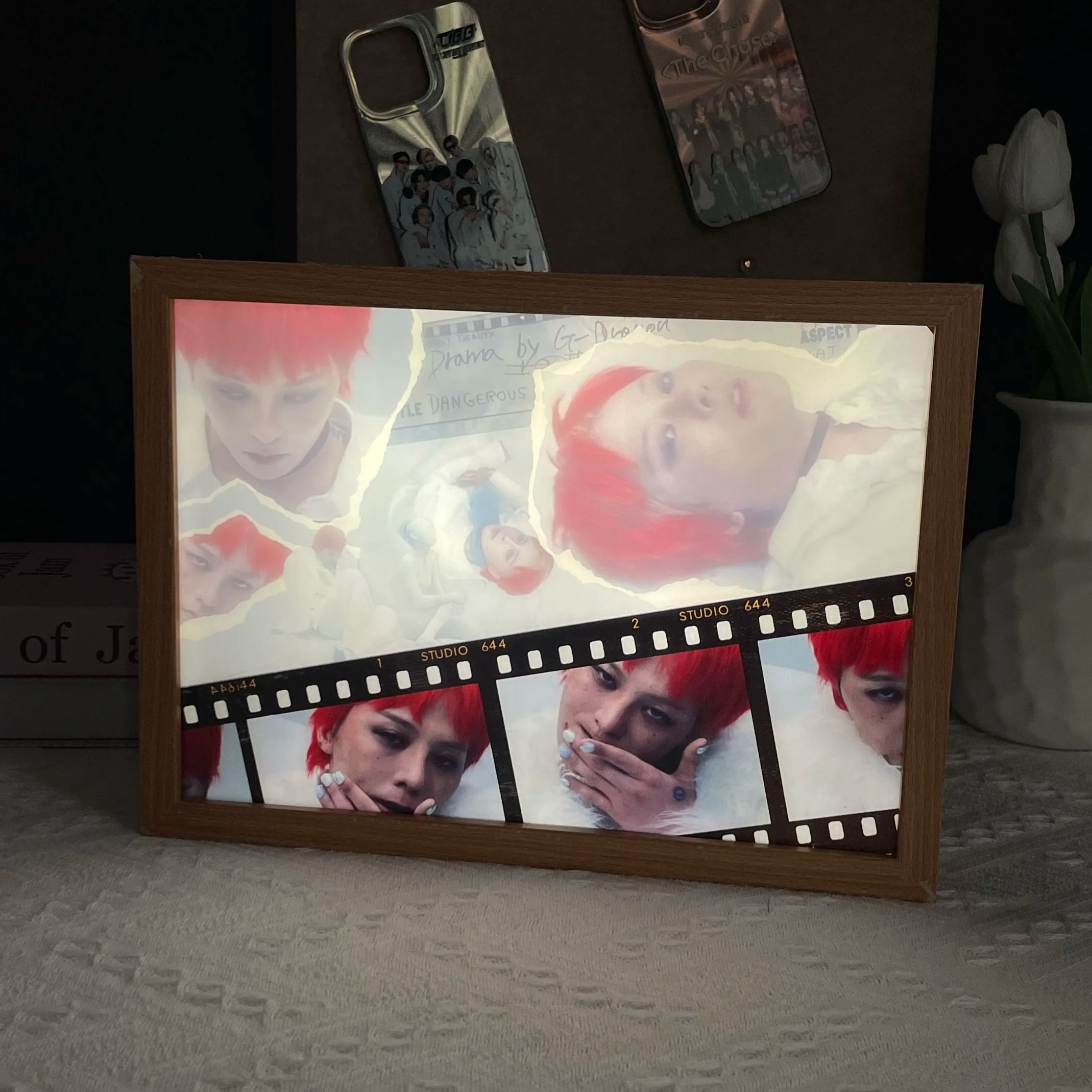 夕暮れの光と影の絵【G-DRAGON/Drama】2種類